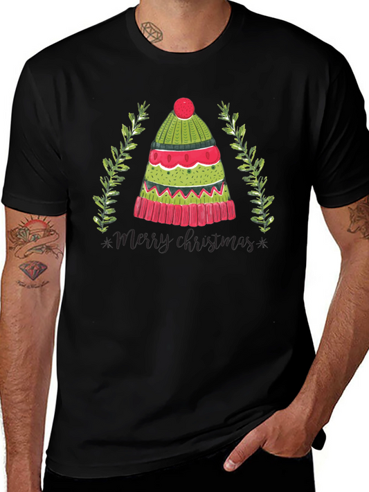 Merry Christmas Hat T-Shirt