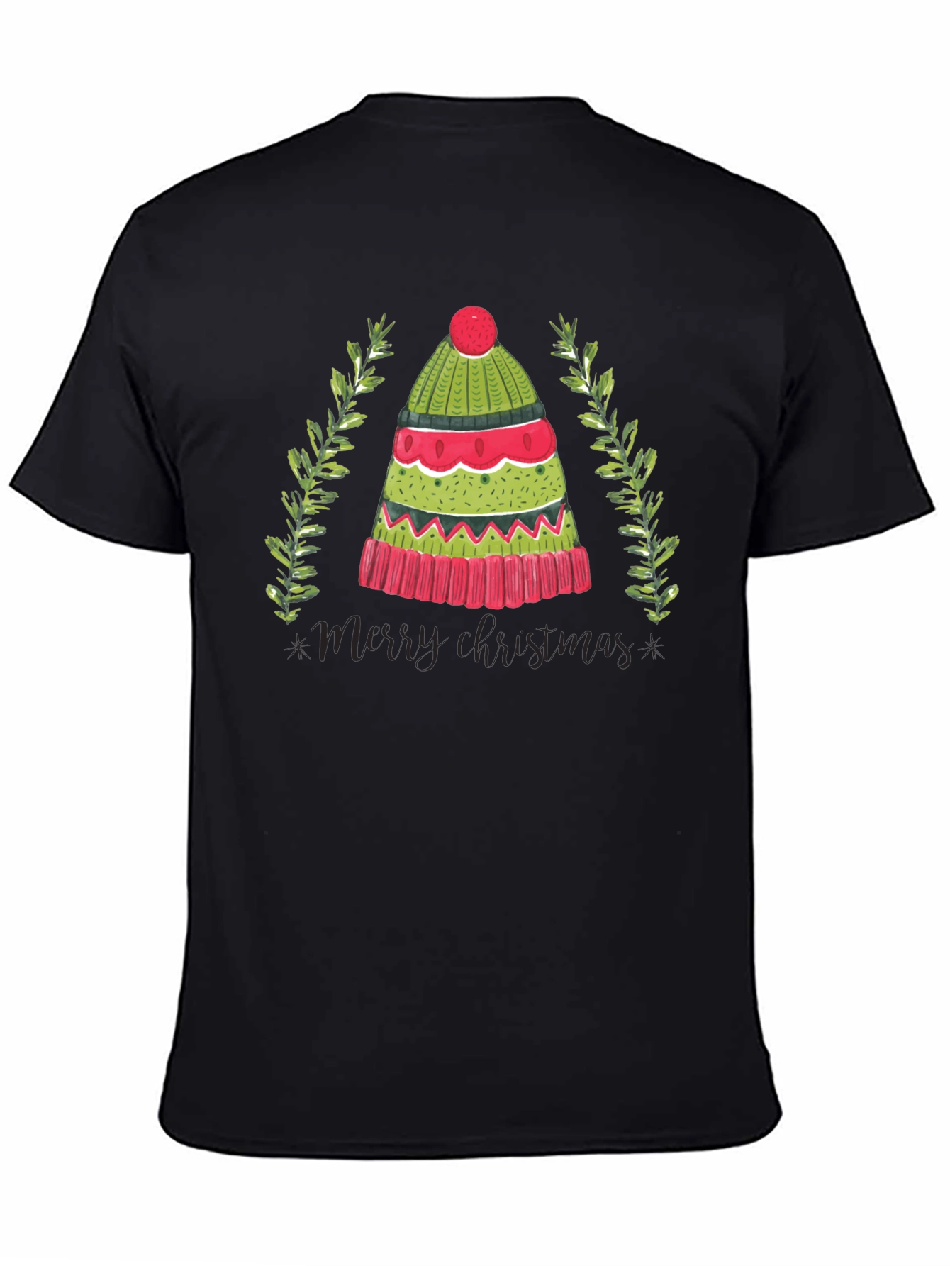 Merry Christmas Hat T-Shirt