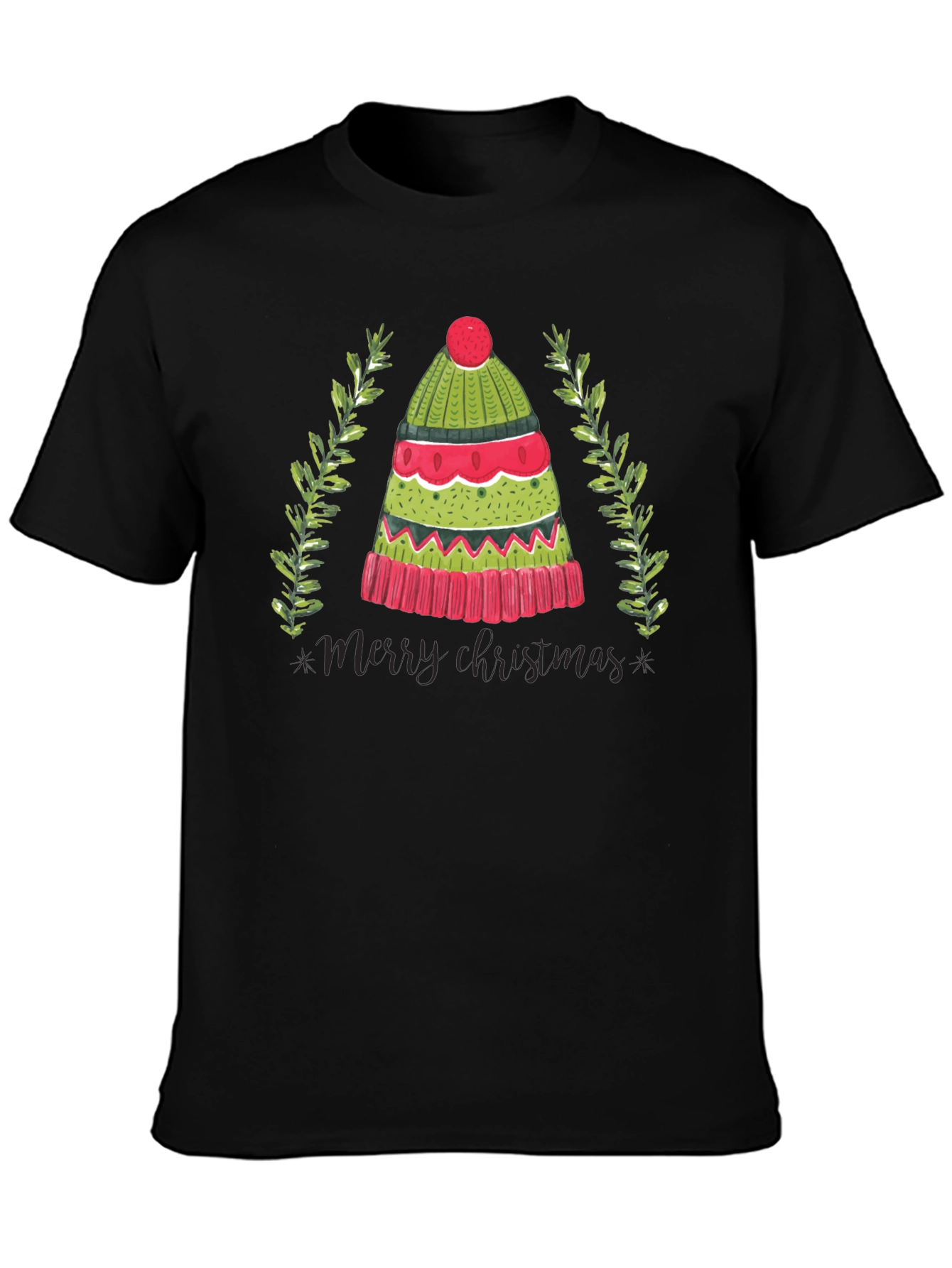 Merry Christmas Hat T-Shirt