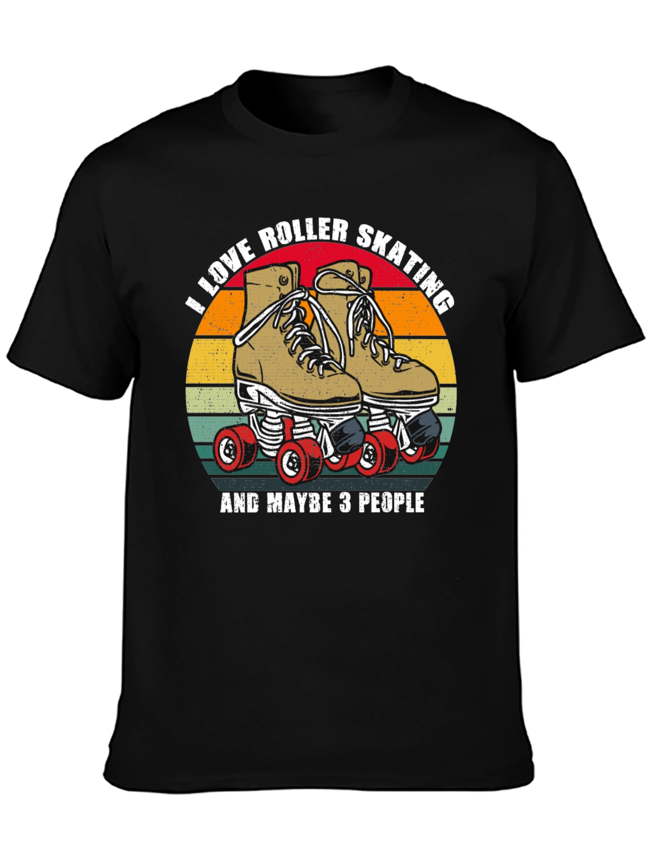 Roller Skating T-Shirt - Retro Design