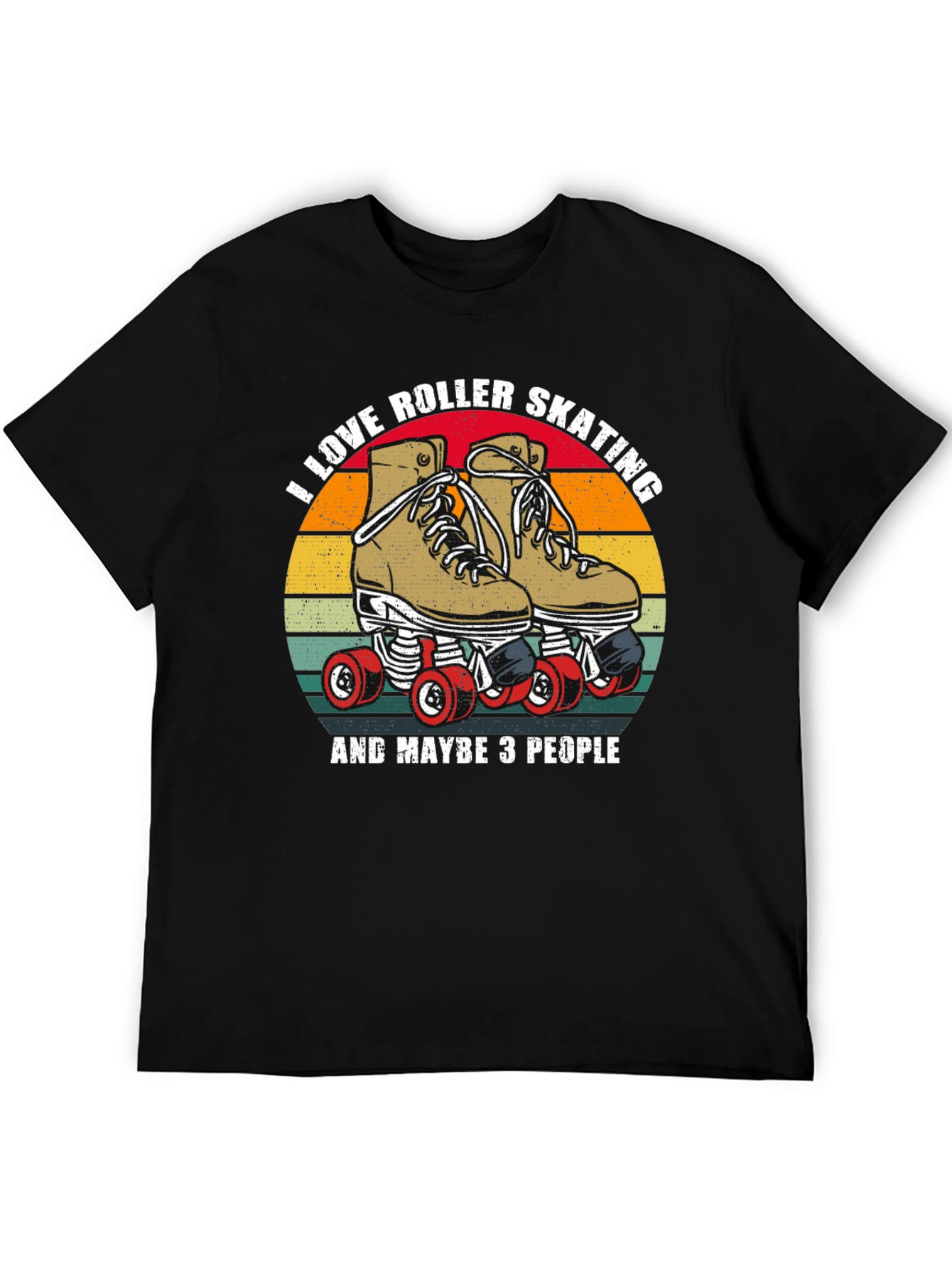 Roller Skating T-Shirt - Retro Design