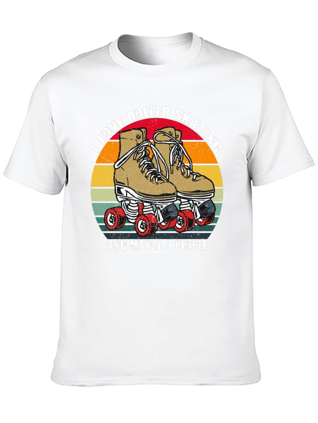 Roller Skating T-Shirt - Retro Design