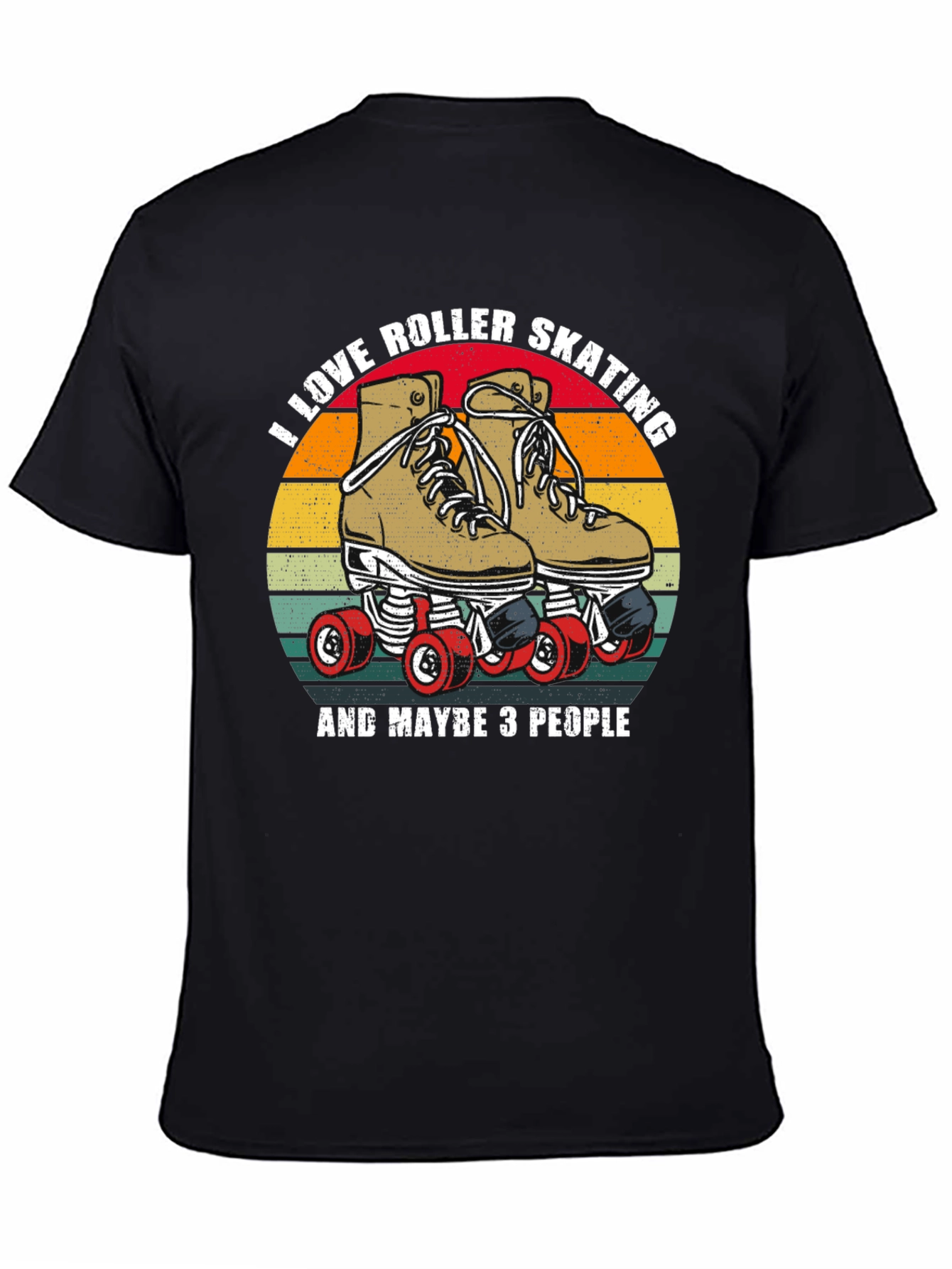 Roller Skating T-Shirt - Retro Design