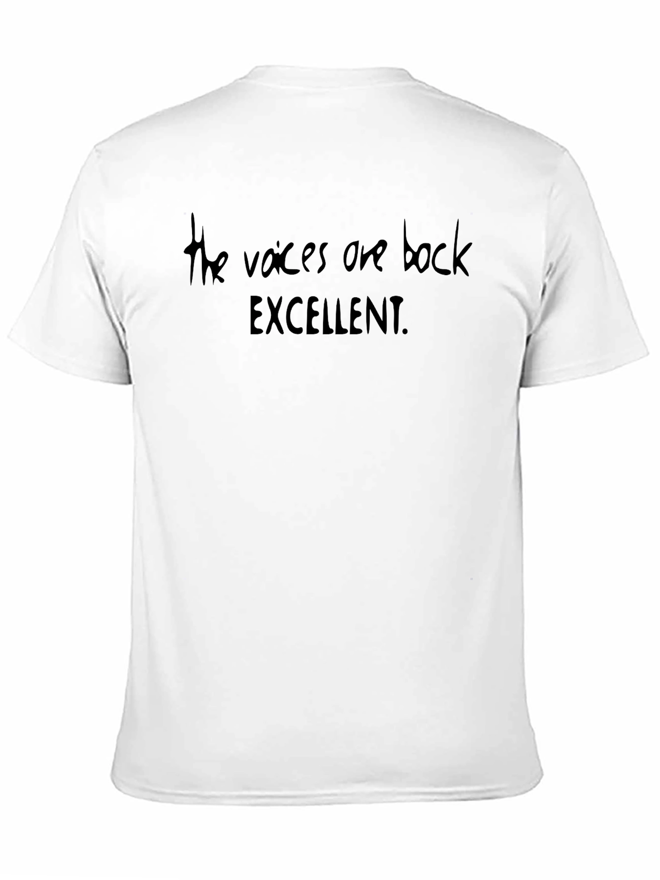 The Voices Are Back Excellent T-Shirt