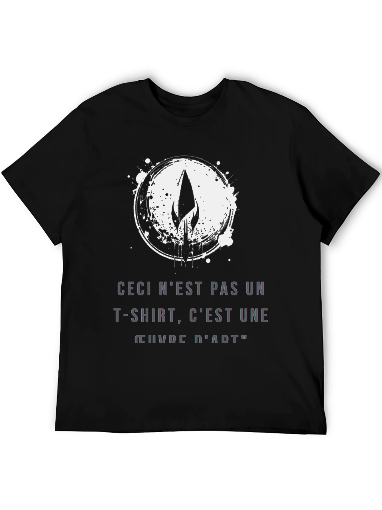 Unique Graphic Tee - Art Not Just a T-Shirt!