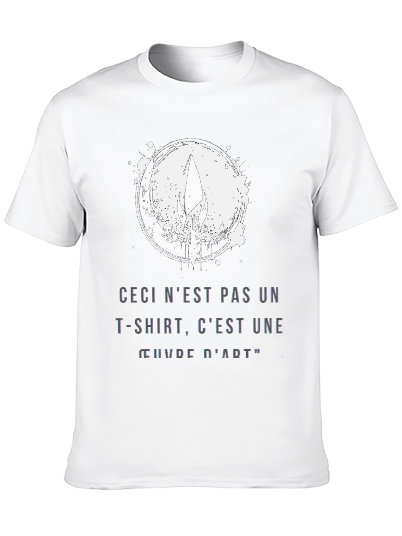 Unique Graphic Tee - Art Not Just a T-Shirt!