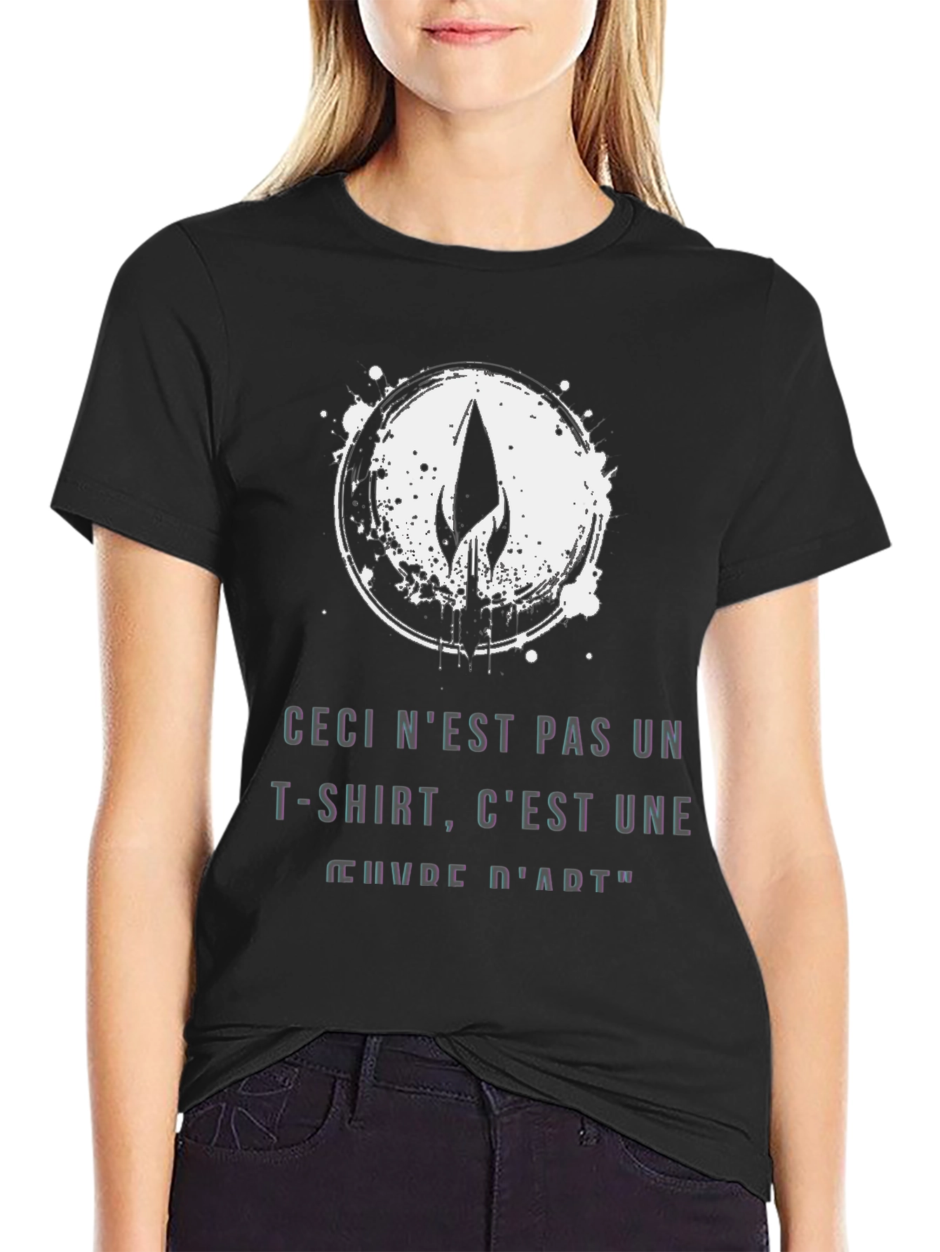 Unique Graphic Tee - Art Not Just a T-Shirt!