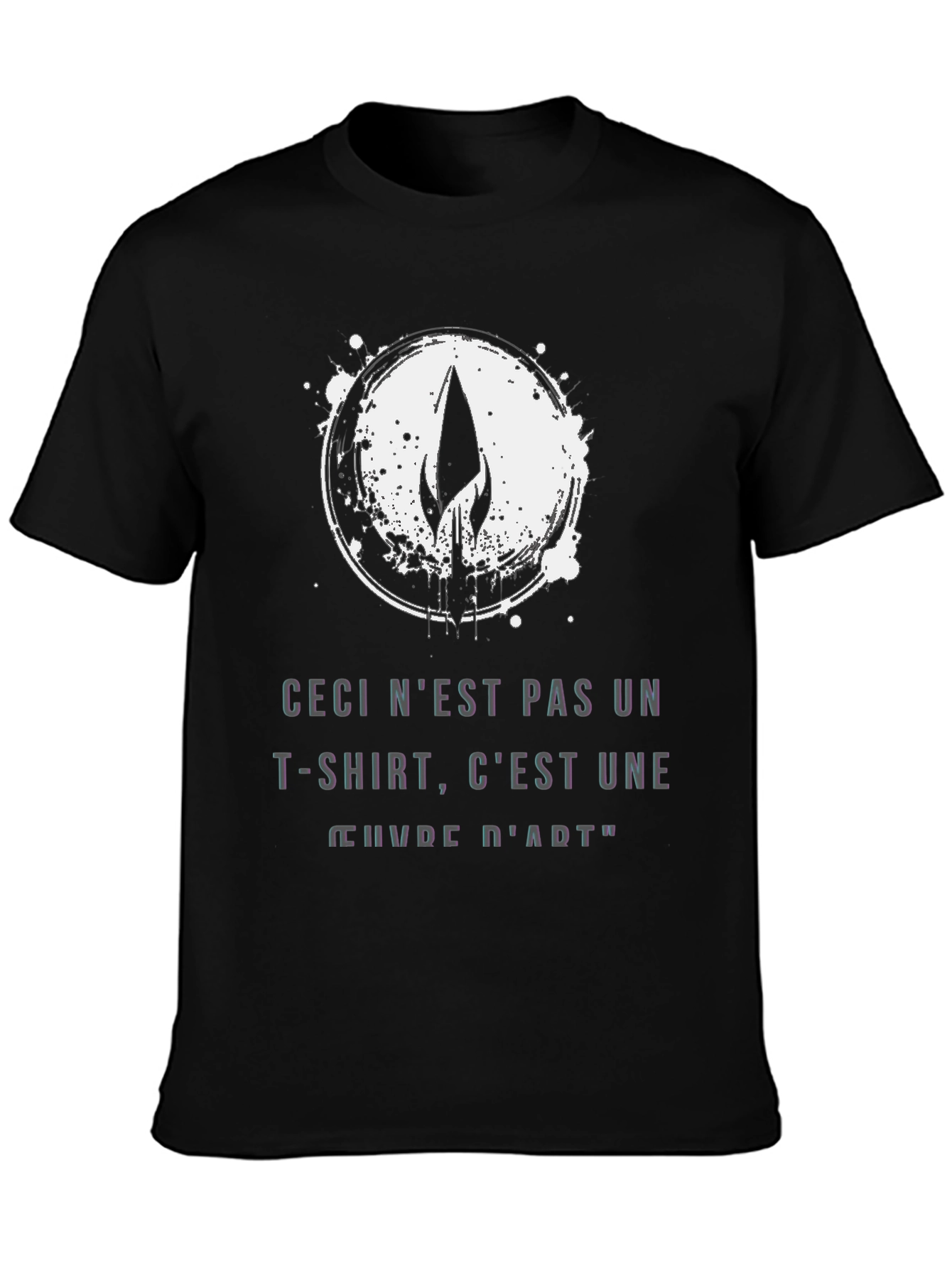 Unique Graphic Tee - Art Not Just a T-Shirt!