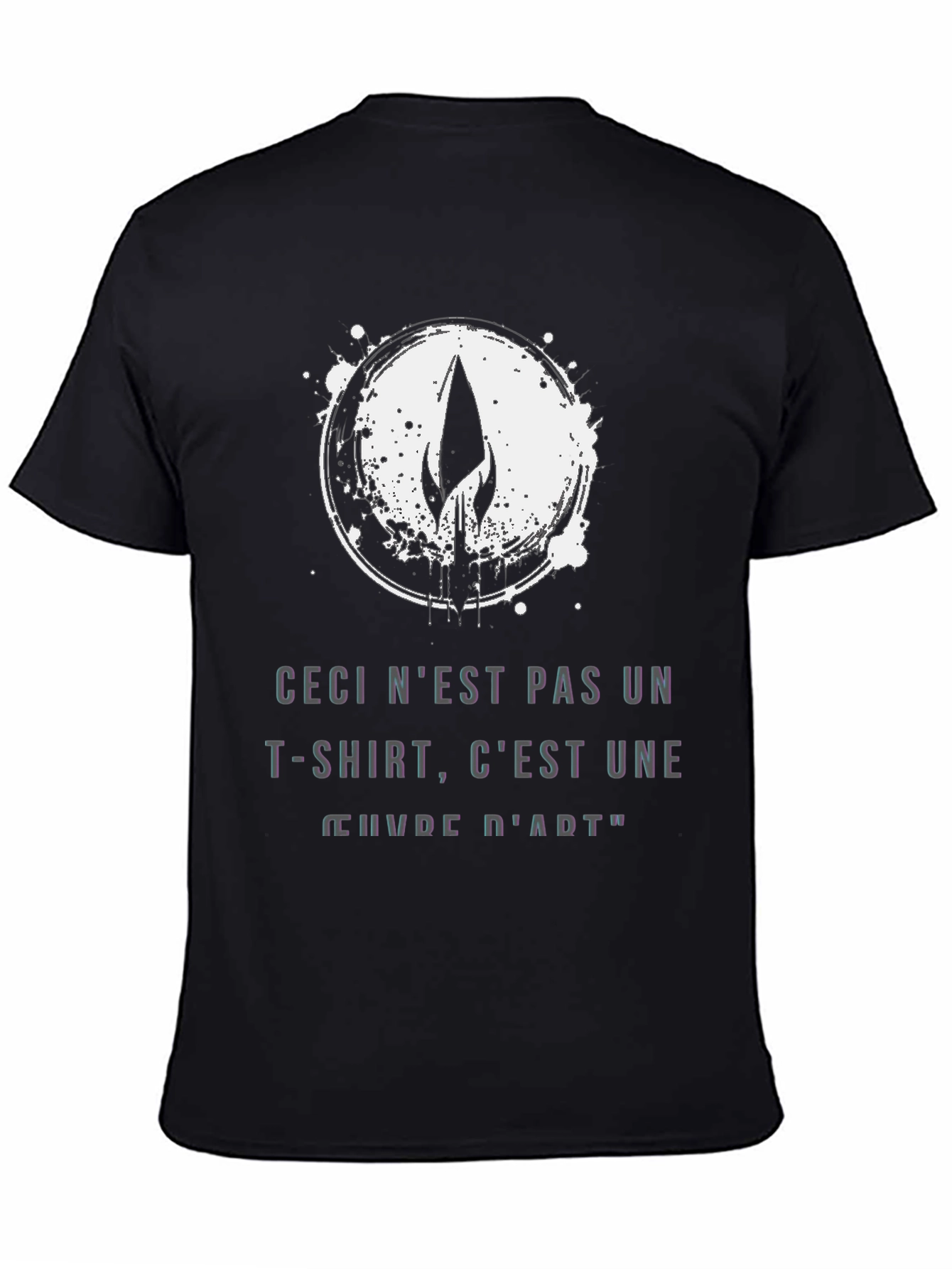 Unique Graphic Tee - Art Not Just a T-Shirt!