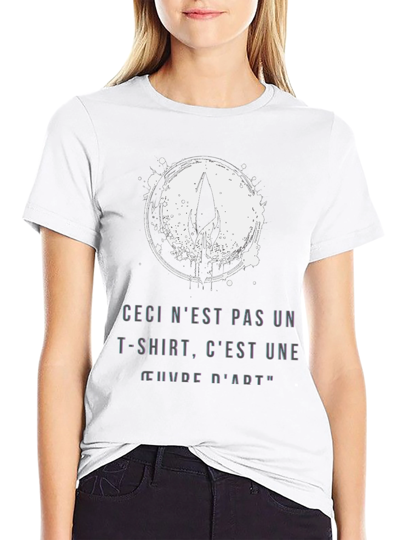 Unique Graphic Tee - Art Not Just a T-Shirt!