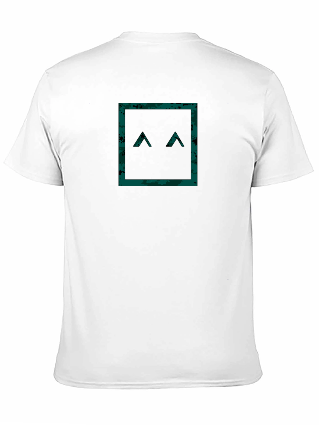 Geometric Camo Face T-Shirt - Modern Style