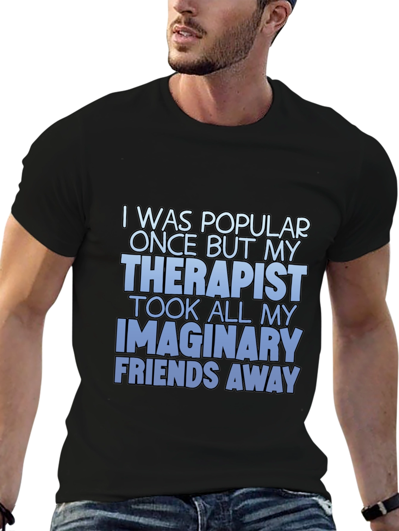 Humorous Therapist Graphic T-Shirt