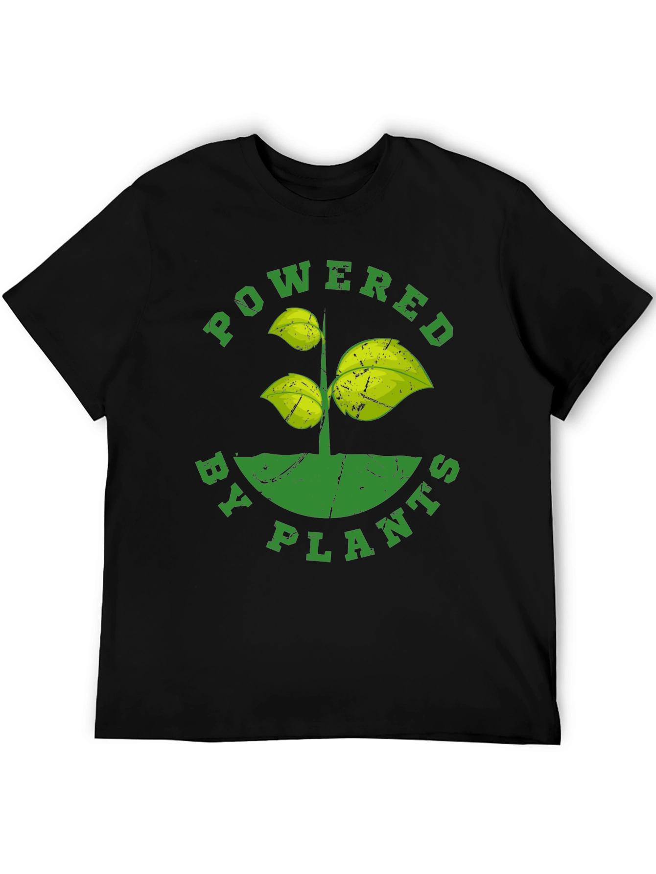Powered By Plants T-Shirt - Vegan Graphic Tee