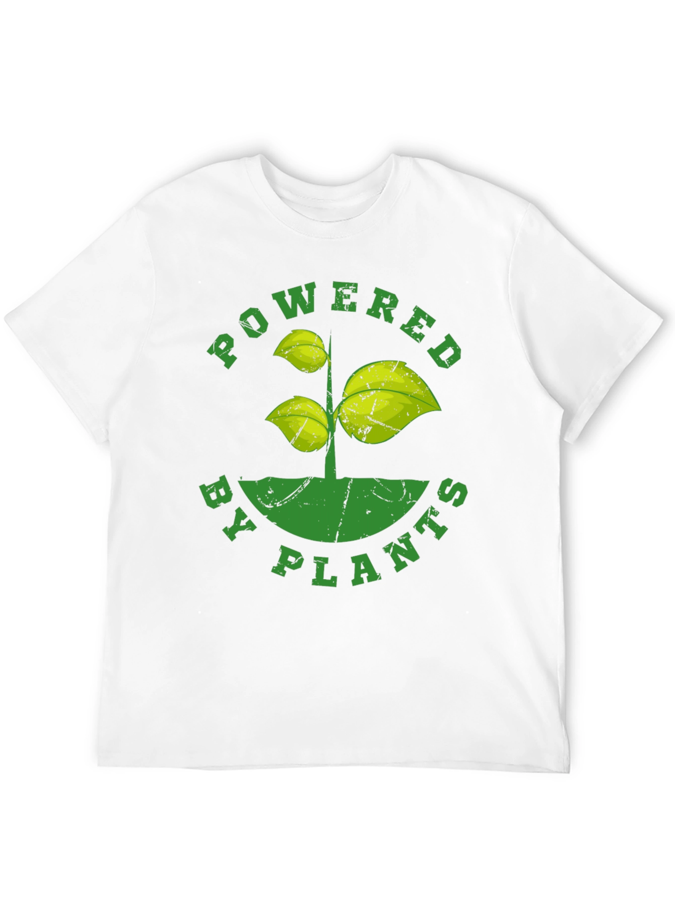 Powered By Plants T-Shirt - Vegan Graphic Tee