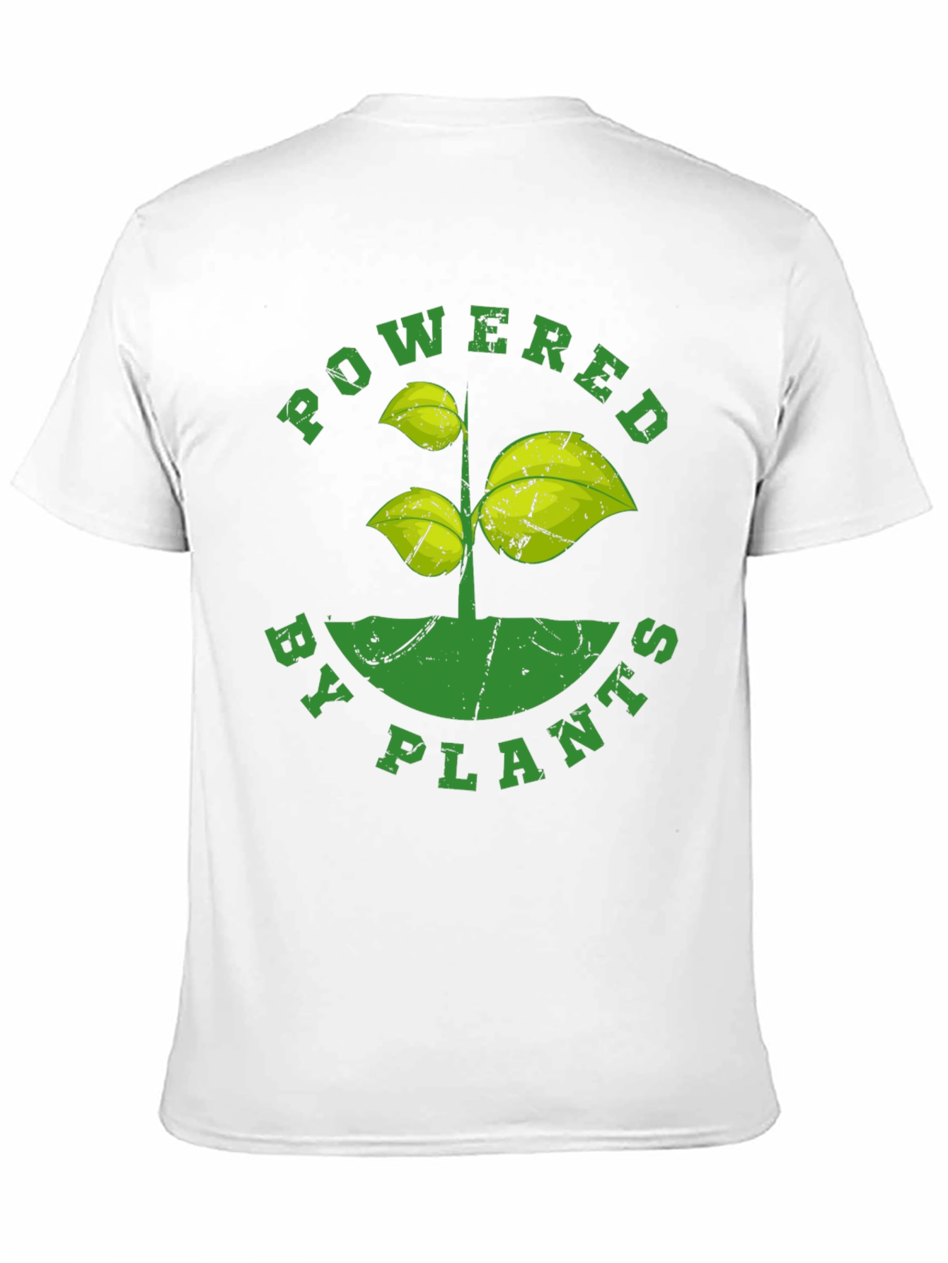 Powered By Plants T-Shirt - Vegan Graphic Tee