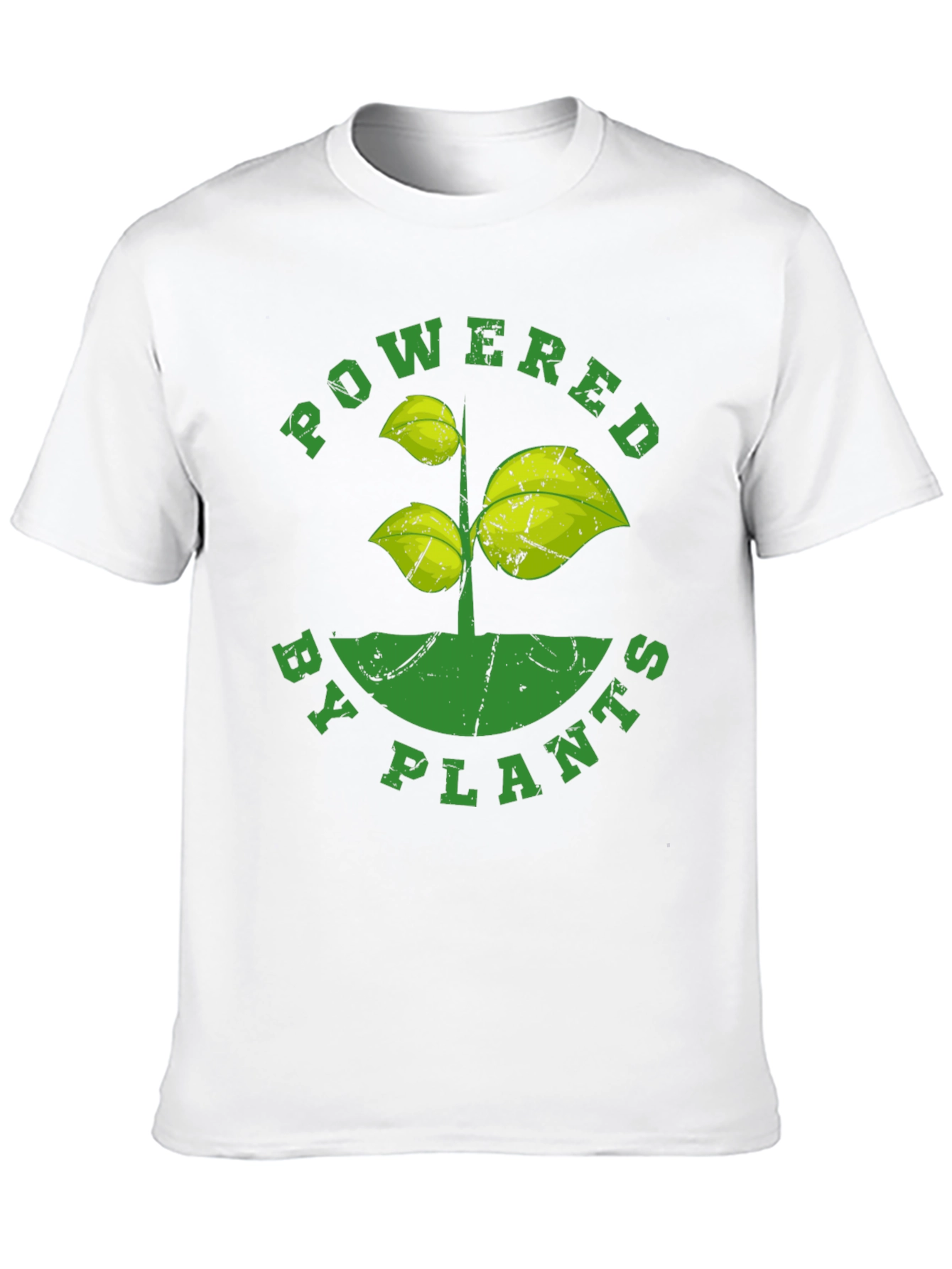 Powered By Plants T-Shirt - Vegan Graphic Tee