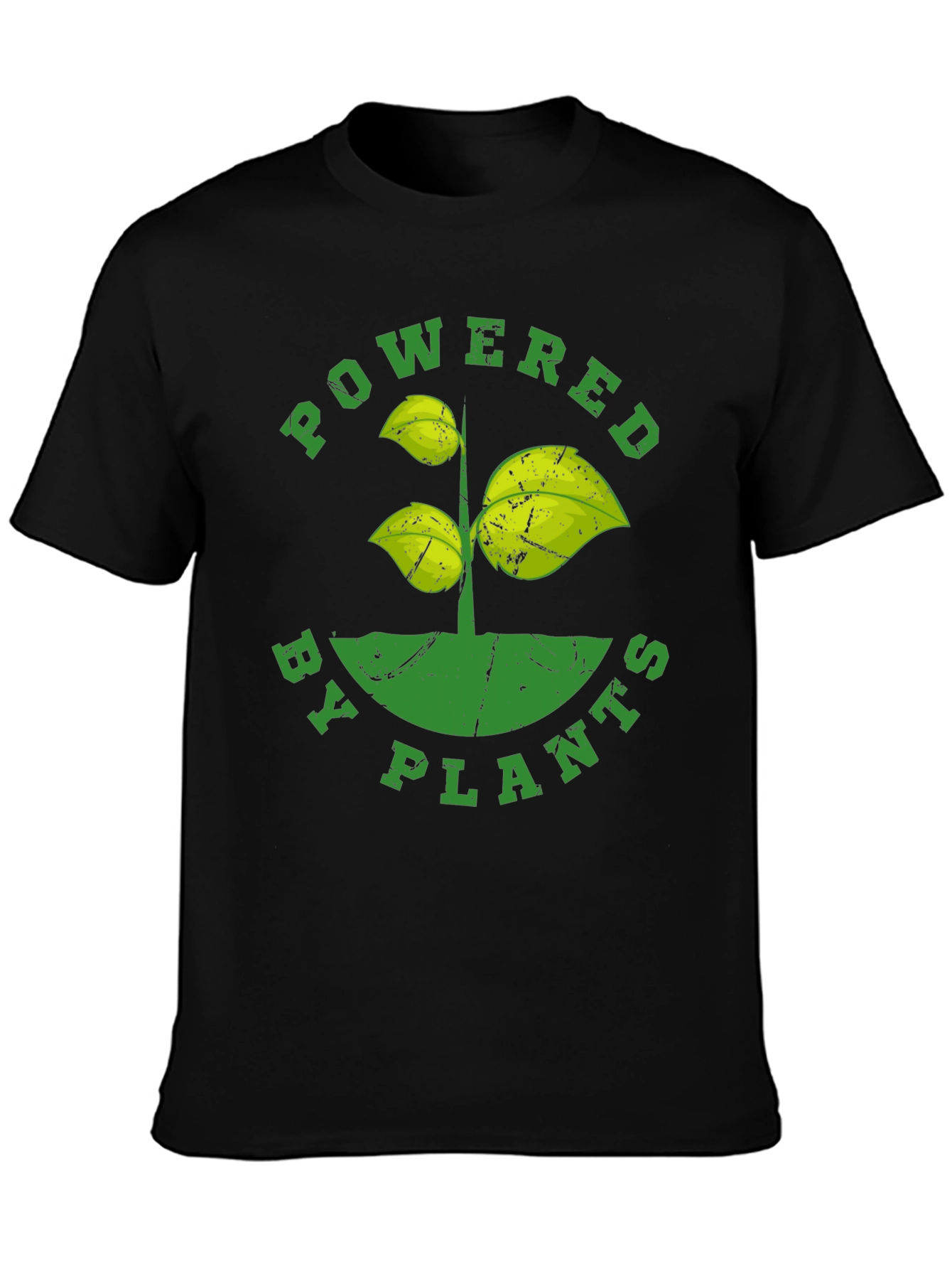 Powered By Plants T-Shirt - Vegan Graphic Tee