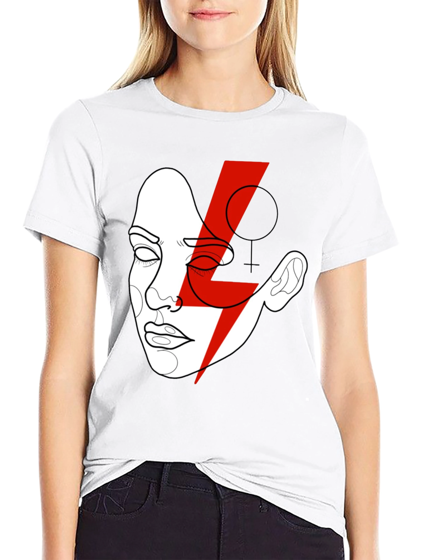 Feminist Icon T-Shirt - Black Graphic Tee