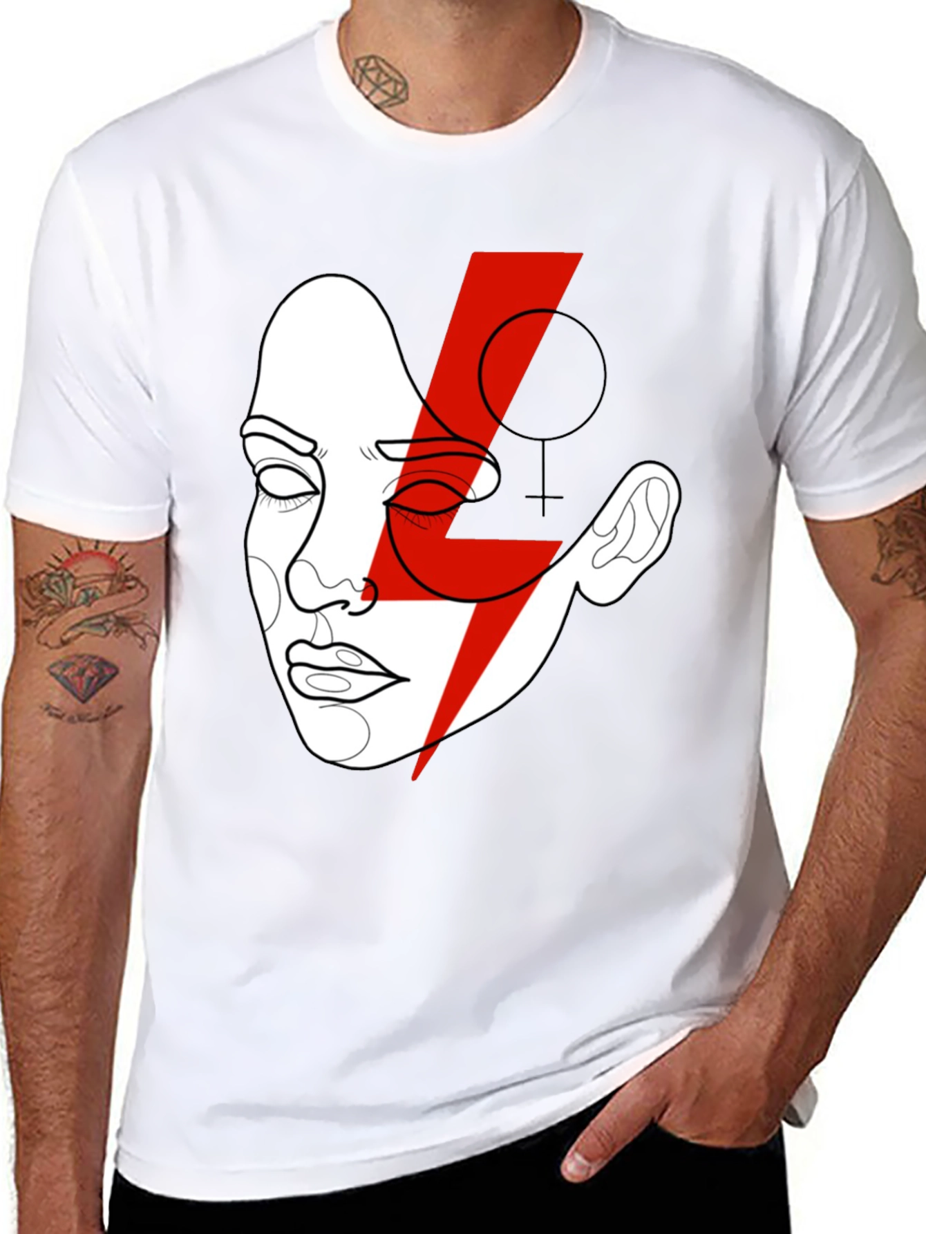 Feminist Icon T-Shirt - Black Graphic Tee