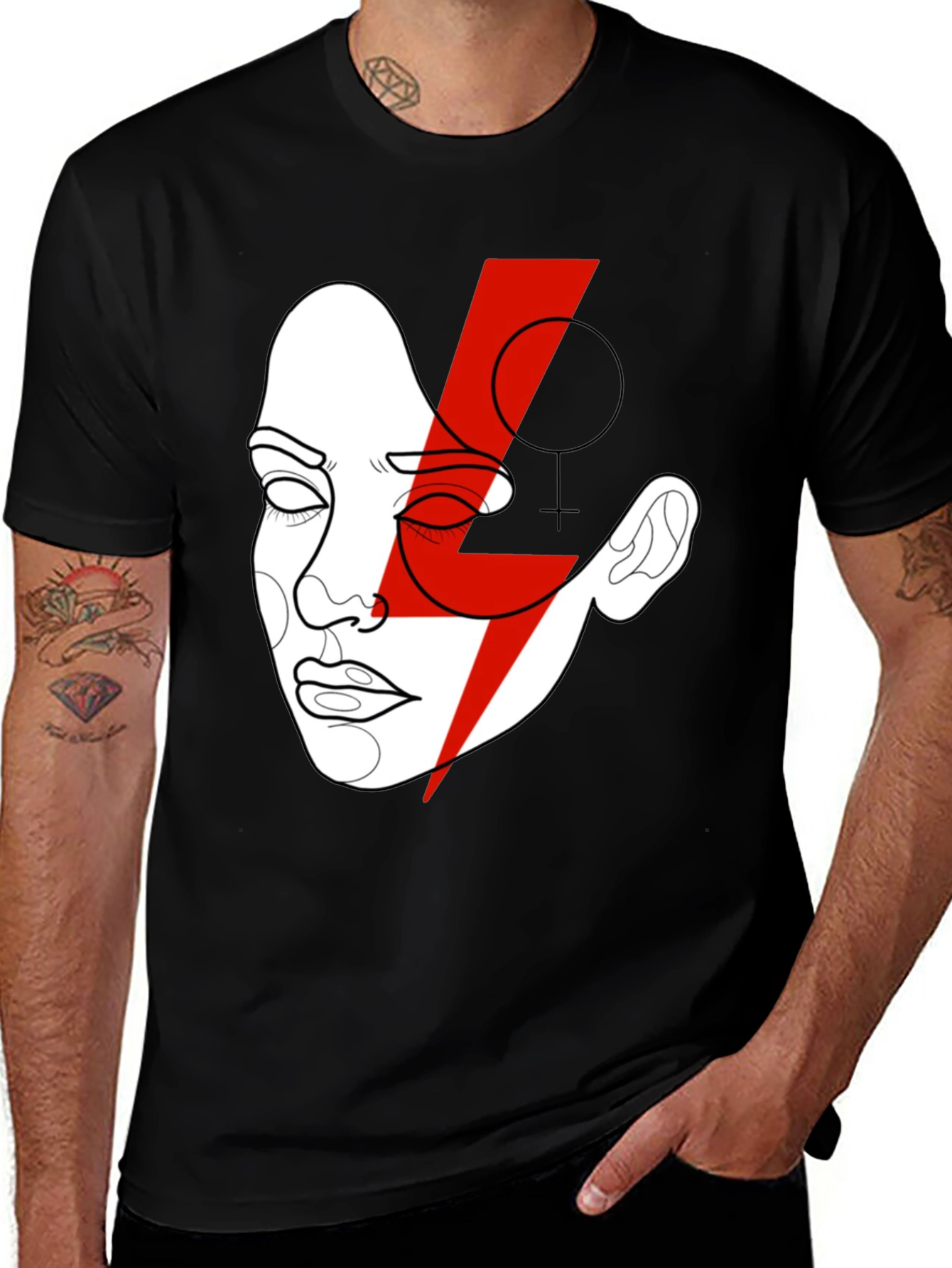Feminist Icon T-Shirt - Black Graphic Tee