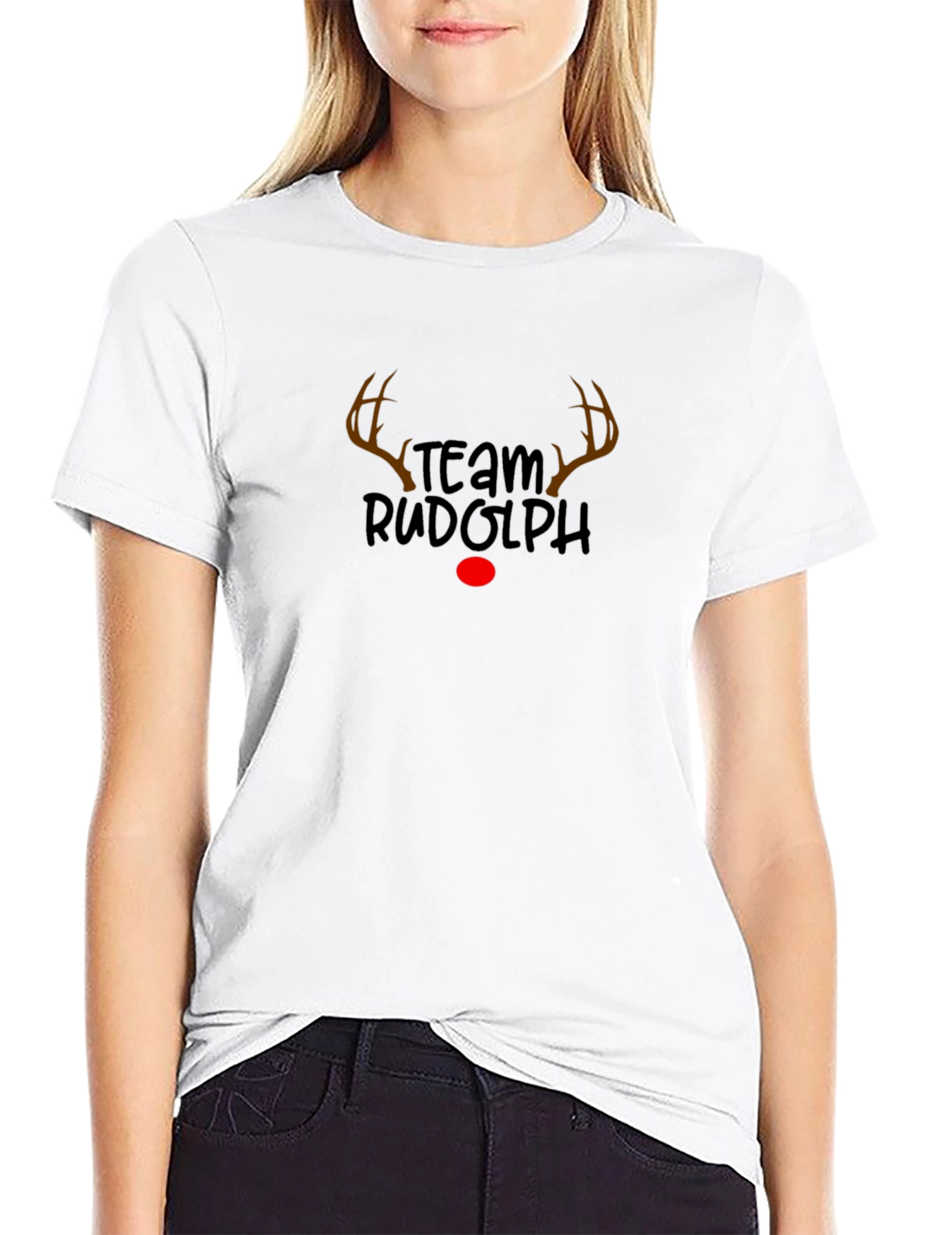 Team Rudolph Graphic T-Shirt - Holiday Fun