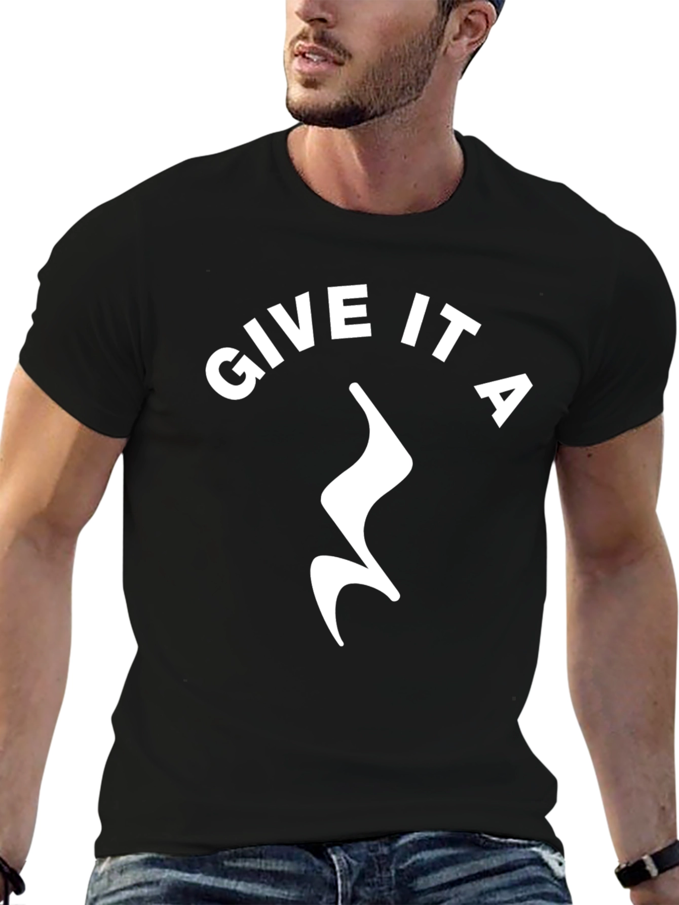 Give it a Rest Black Graphic Tee