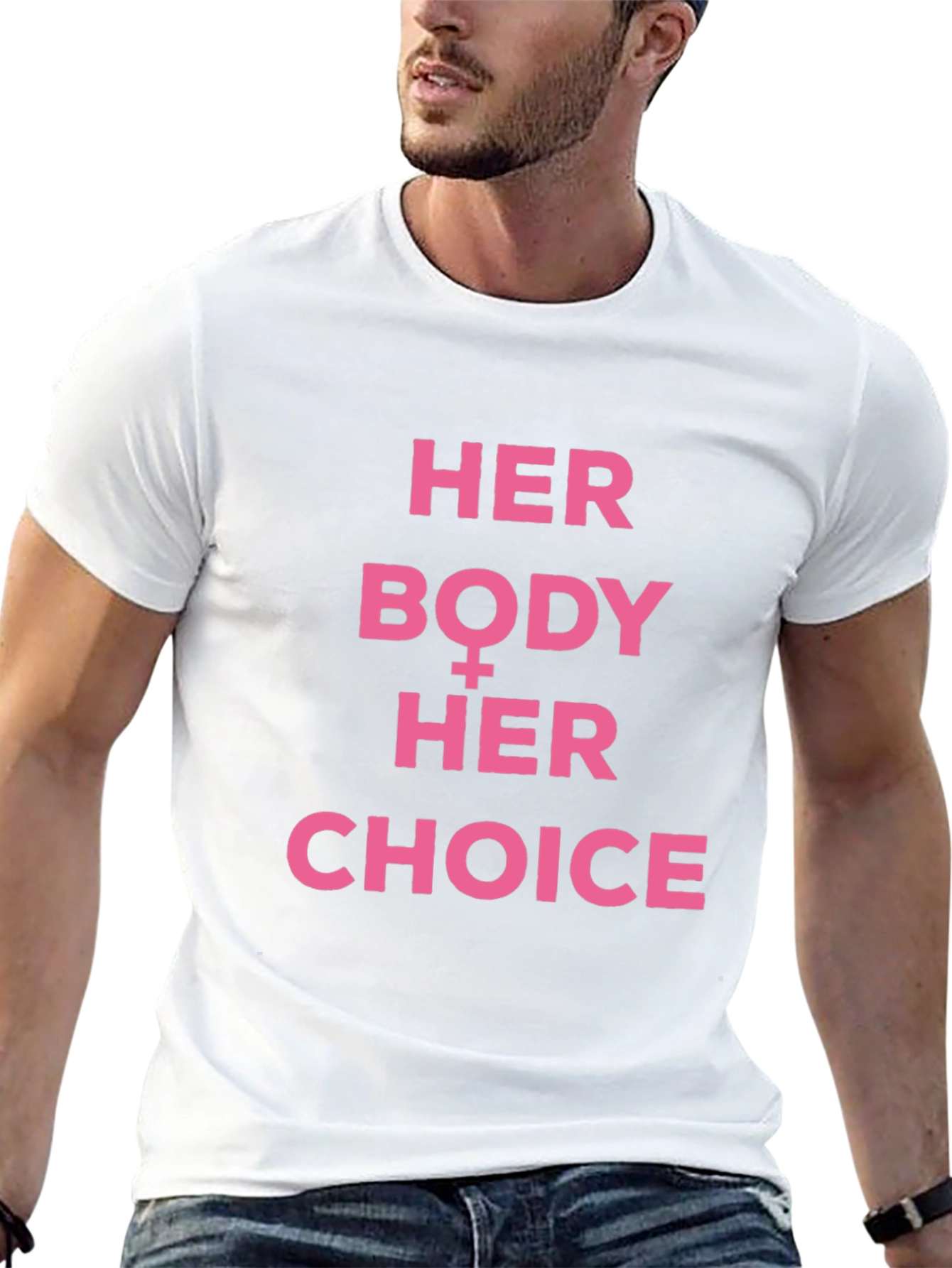 Her Body Her Choice T-Shirt Pro Choice Feminist Tee