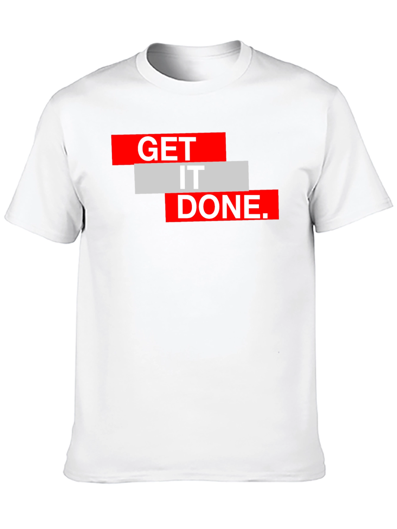 Get It Done Black Graphic Tee