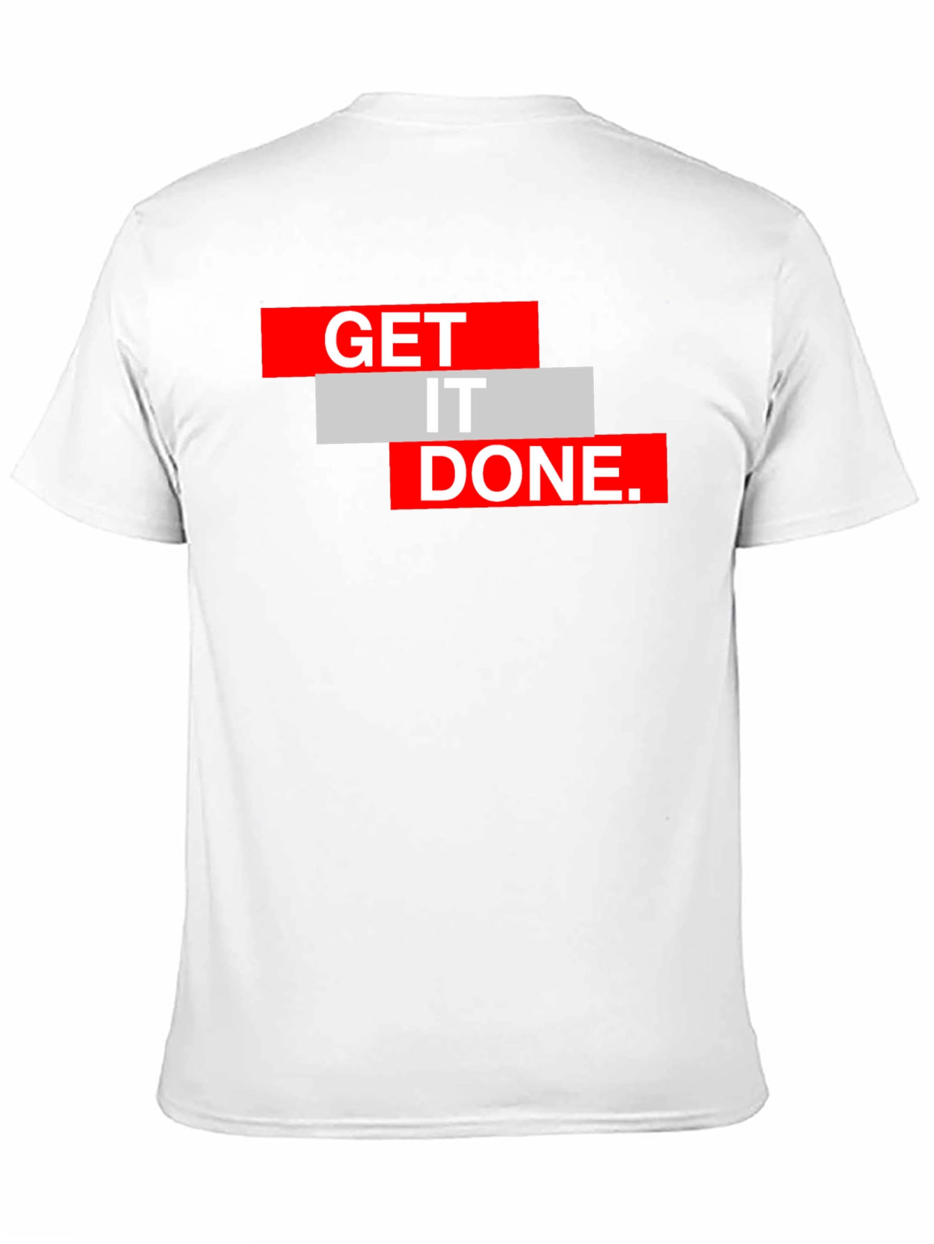 Get It Done Black Graphic Tee