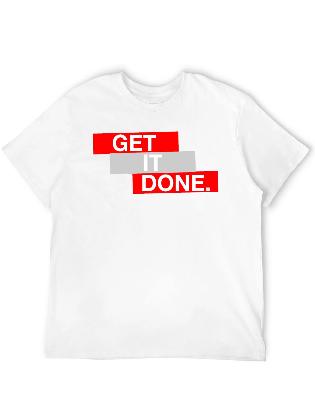 Get It Done Black Graphic Tee