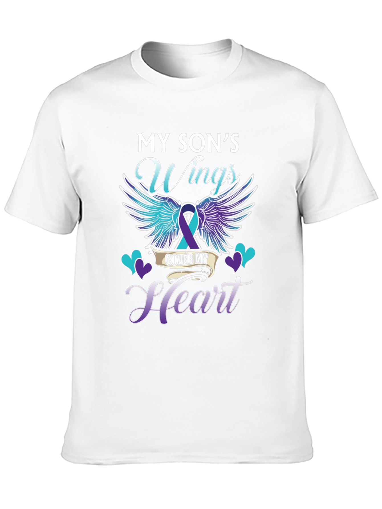 My Sons Wings Suicide Awareness T-Shirt