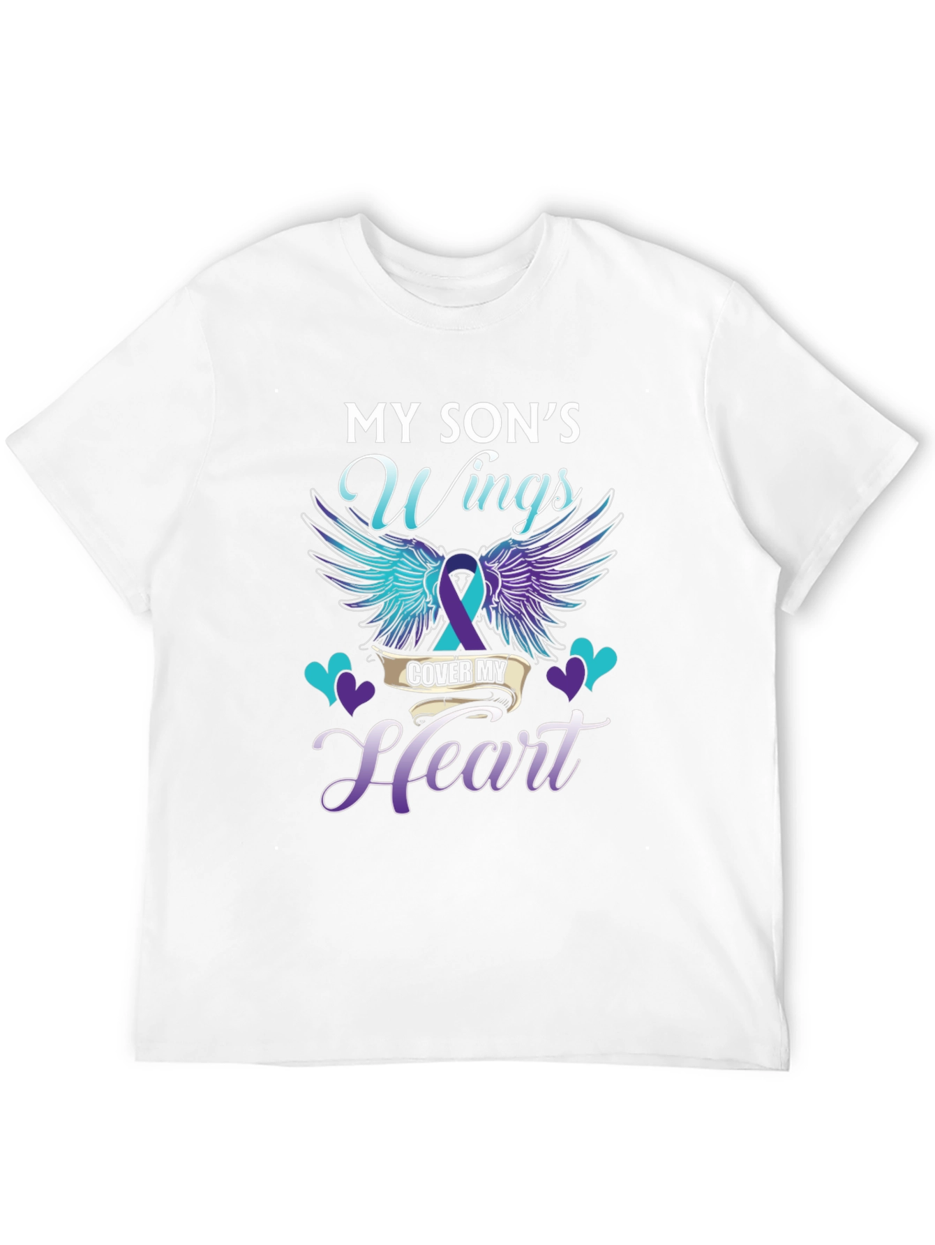 My Sons Wings Suicide Awareness T-Shirt