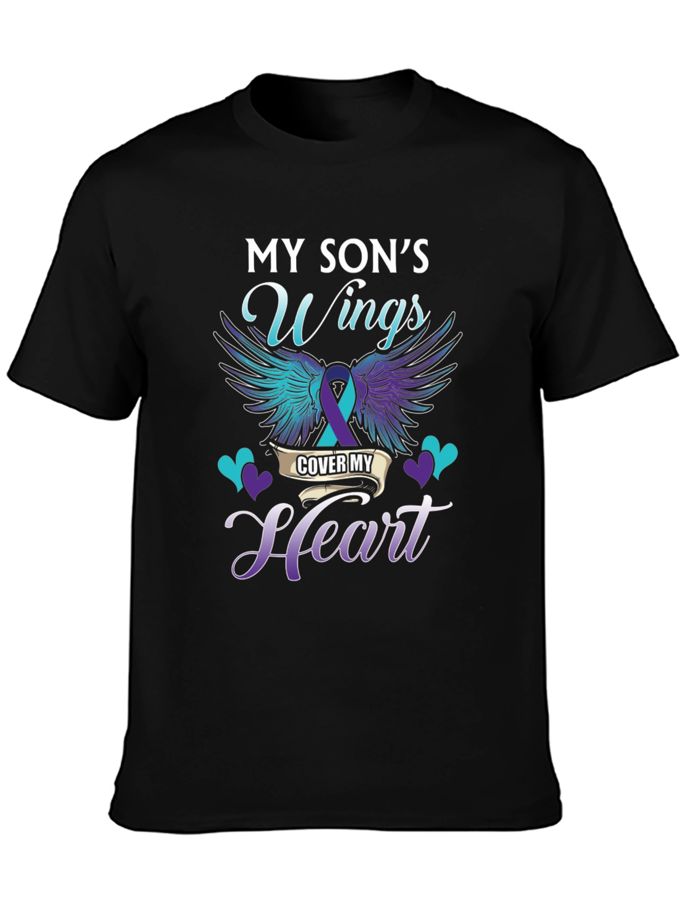 My Sons Wings Suicide Awareness T-Shirt