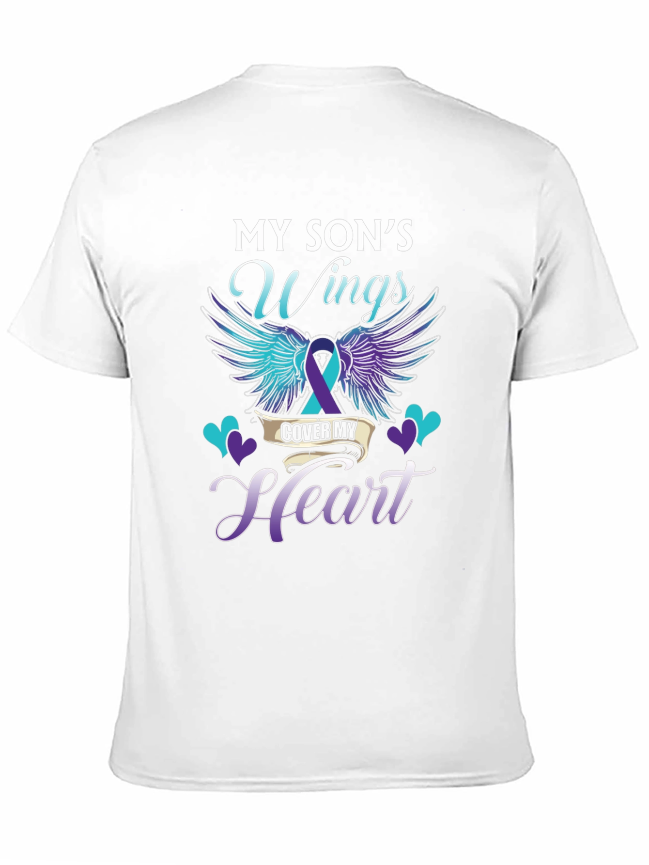 My Sons Wings Suicide Awareness T-Shirt