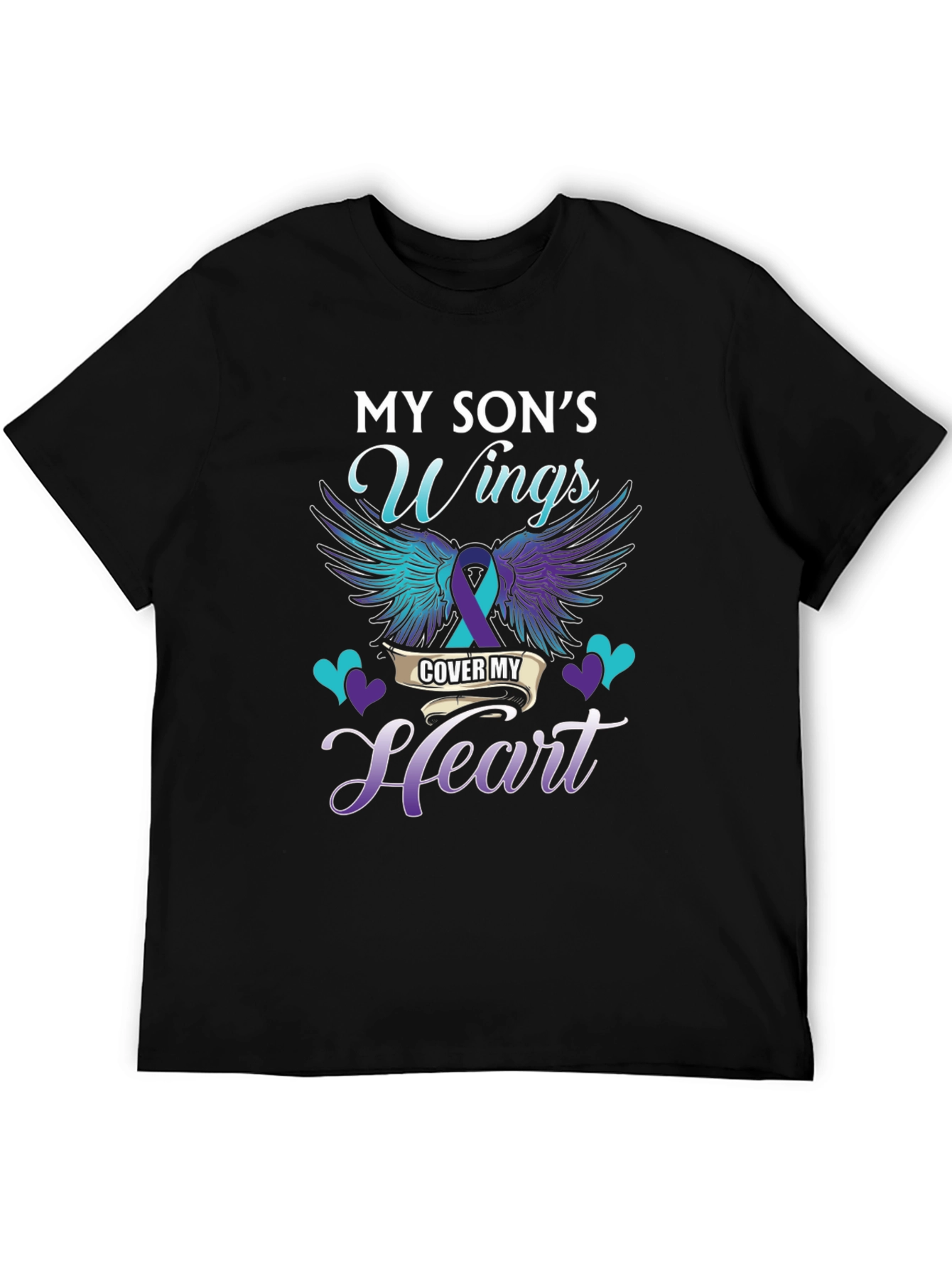 My Sons Wings Suicide Awareness T-Shirt