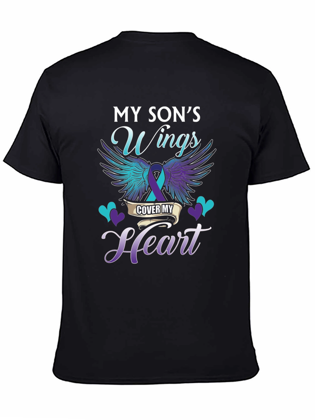 My Sons Wings Suicide Awareness T-Shirt