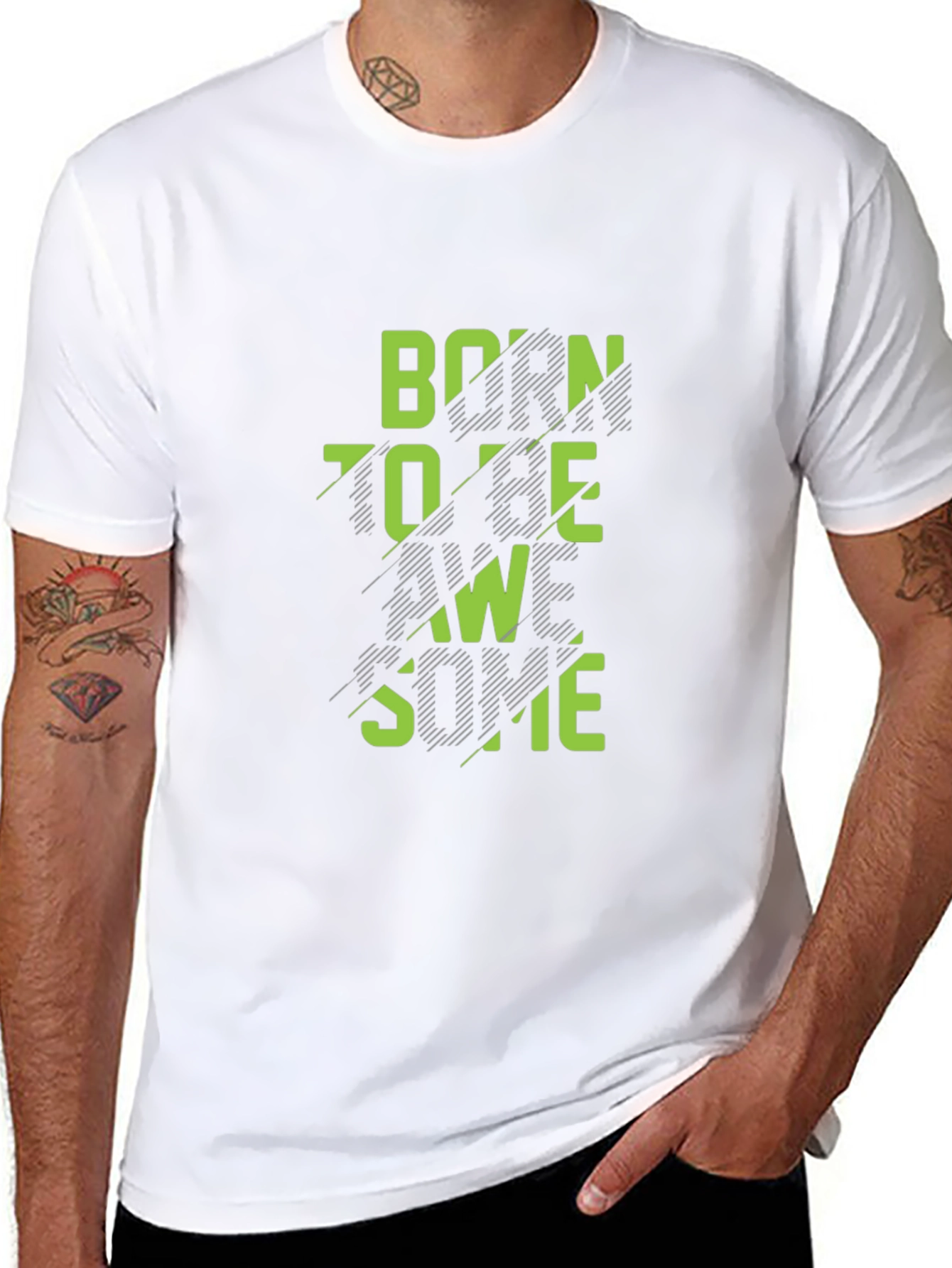 Born To Be Awesome Graphic T-Shirt