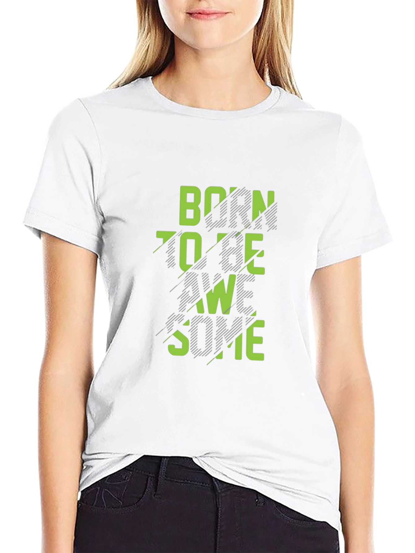 Born To Be Awesome Graphic T-Shirt