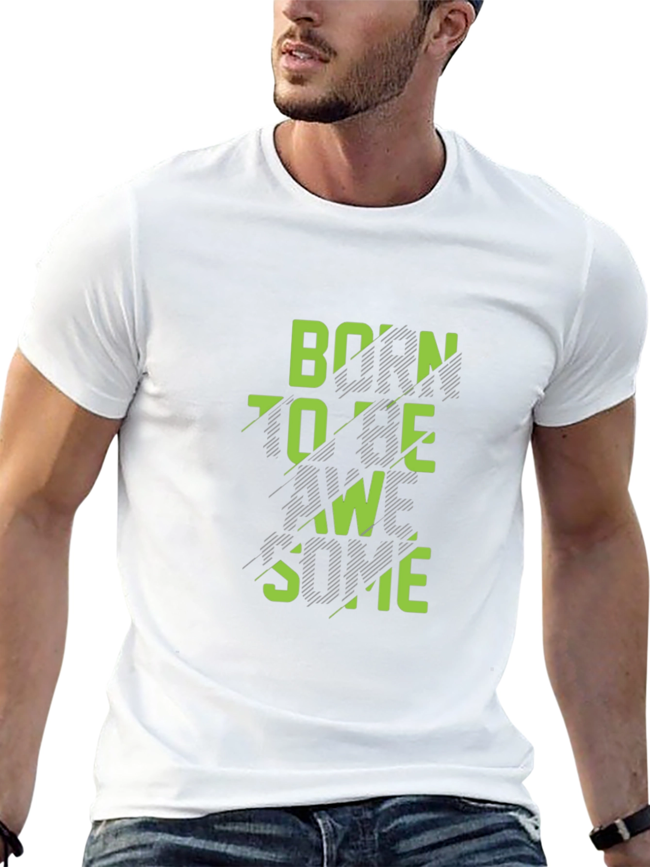 Born To Be Awesome Graphic T-Shirt