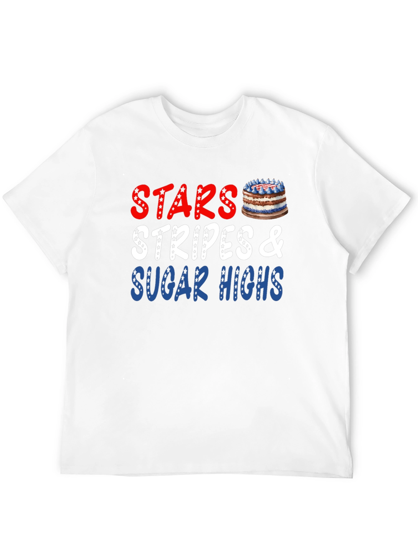 Stars Stripes & Sugar Highs Patriotic T-Shirt