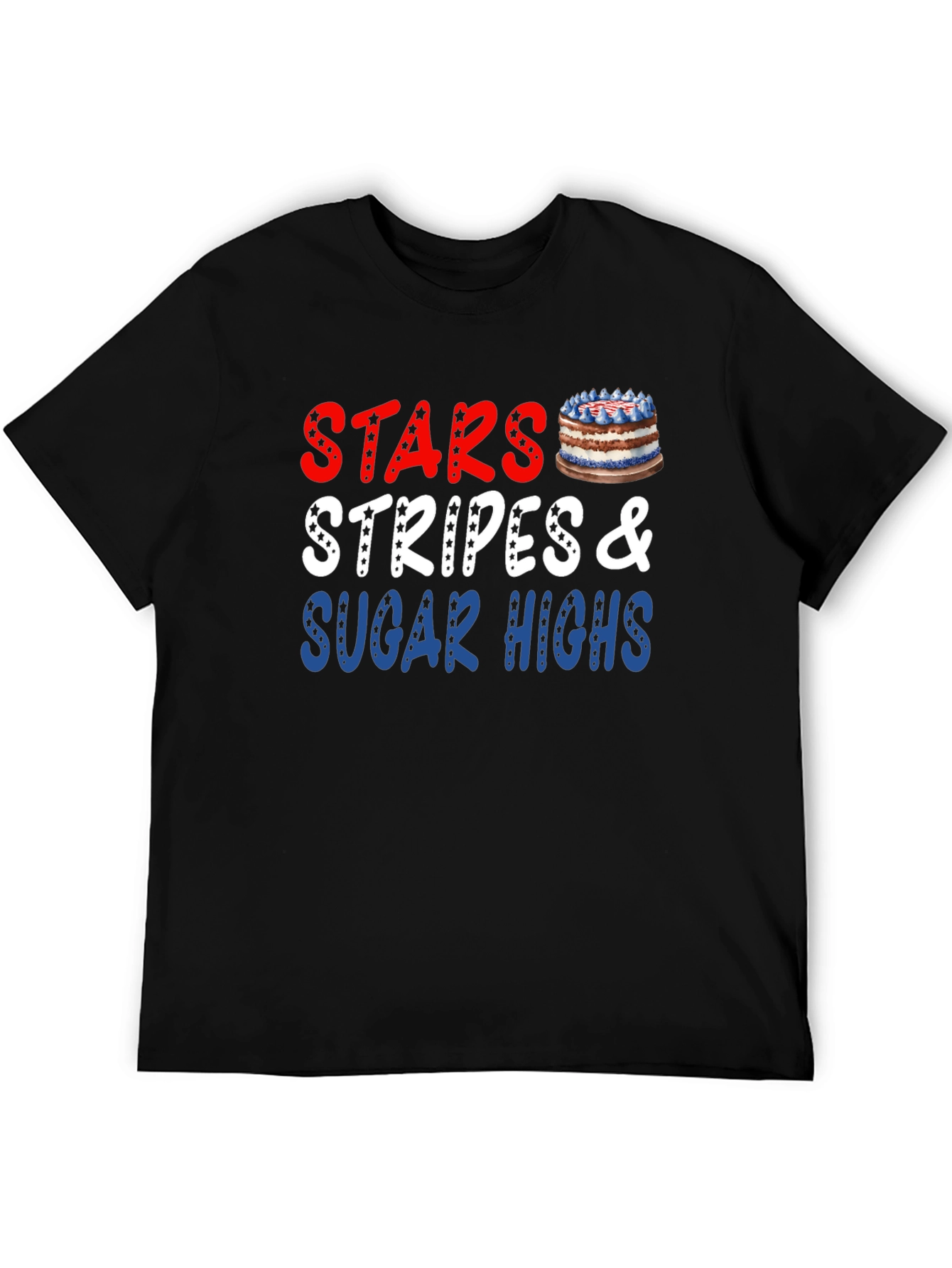 Stars Stripes & Sugar Highs Patriotic T-Shirt