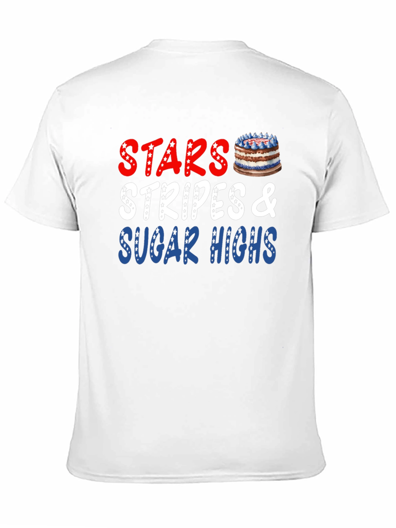 Stars Stripes & Sugar Highs Patriotic T-Shirt