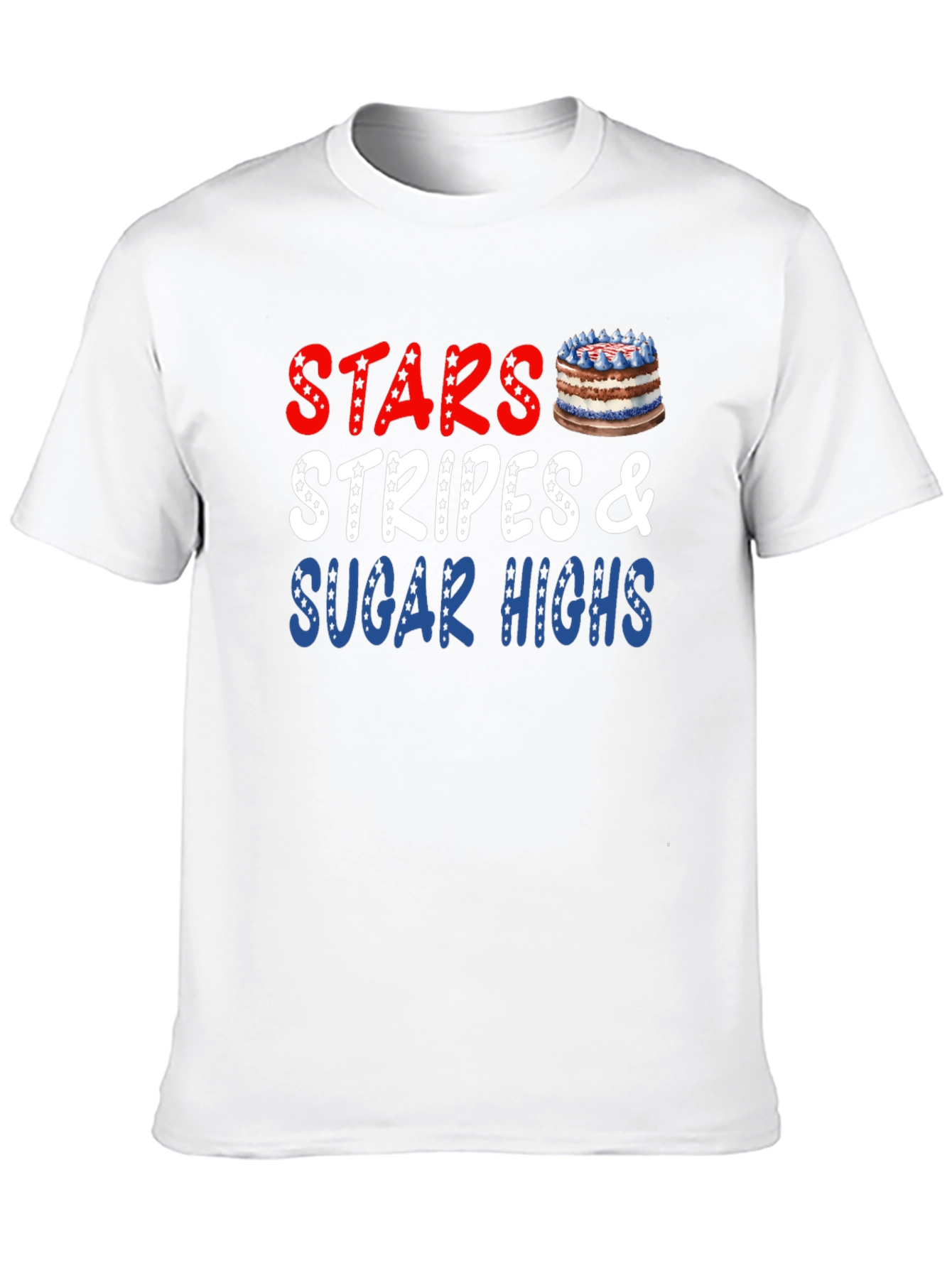 Stars Stripes & Sugar Highs Patriotic T-Shirt
