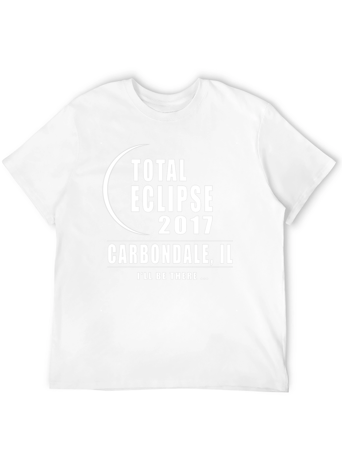 Total Eclipse 2017 Carbondale IL Black T-Shirt