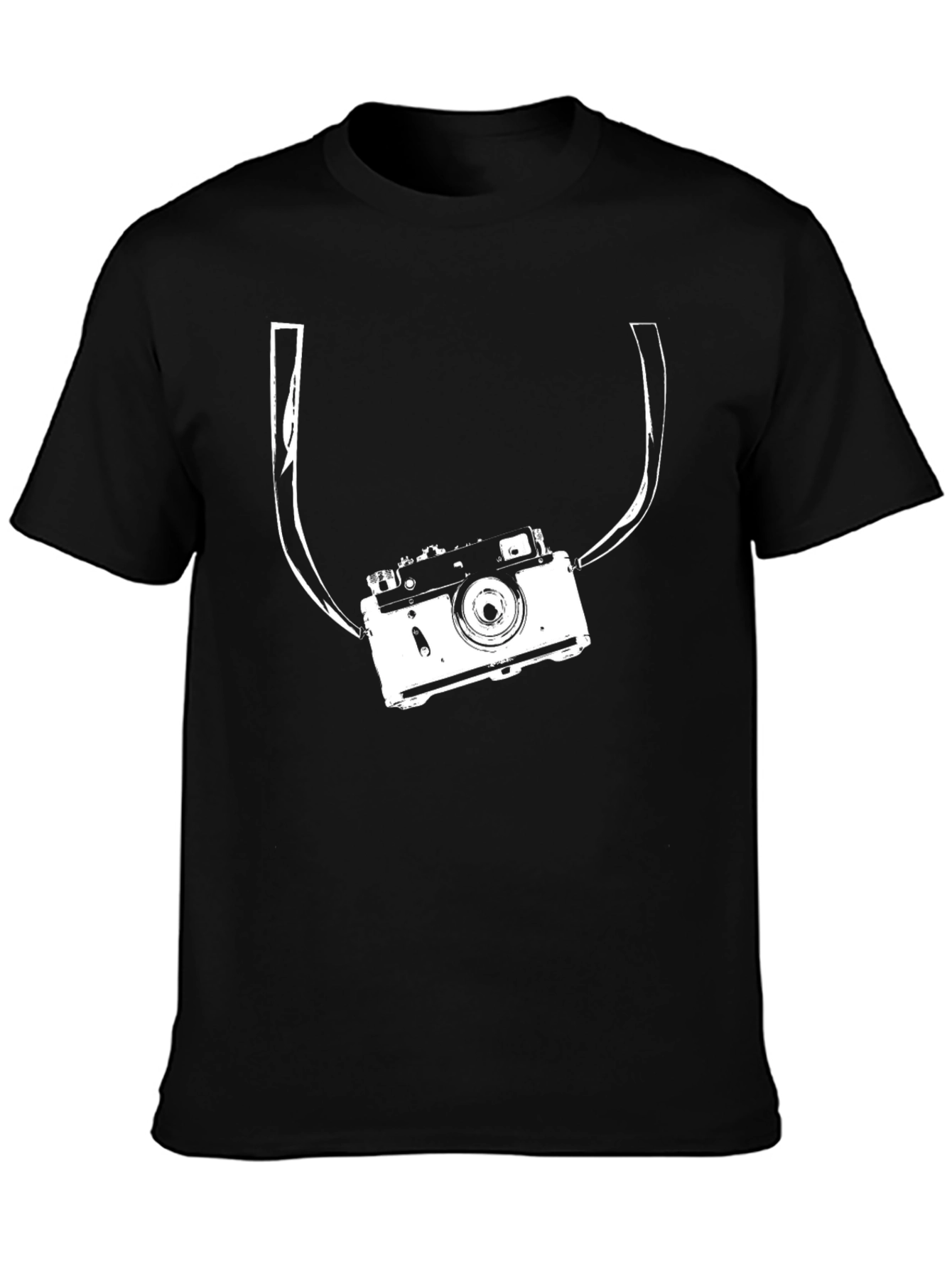 Retro Camera Graphic T-Shirt - Classic Style