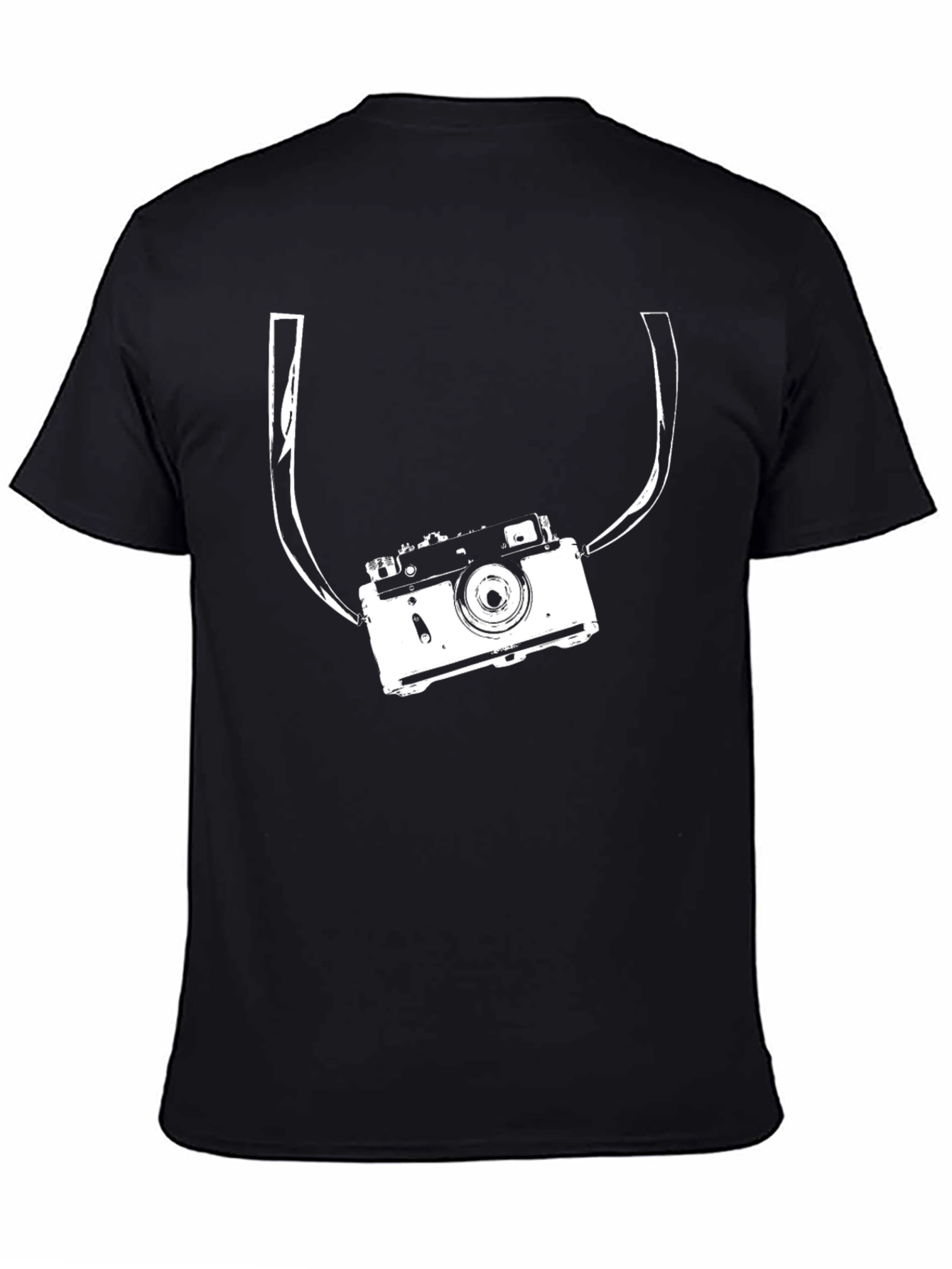 Retro Camera Graphic T-Shirt - Classic Style