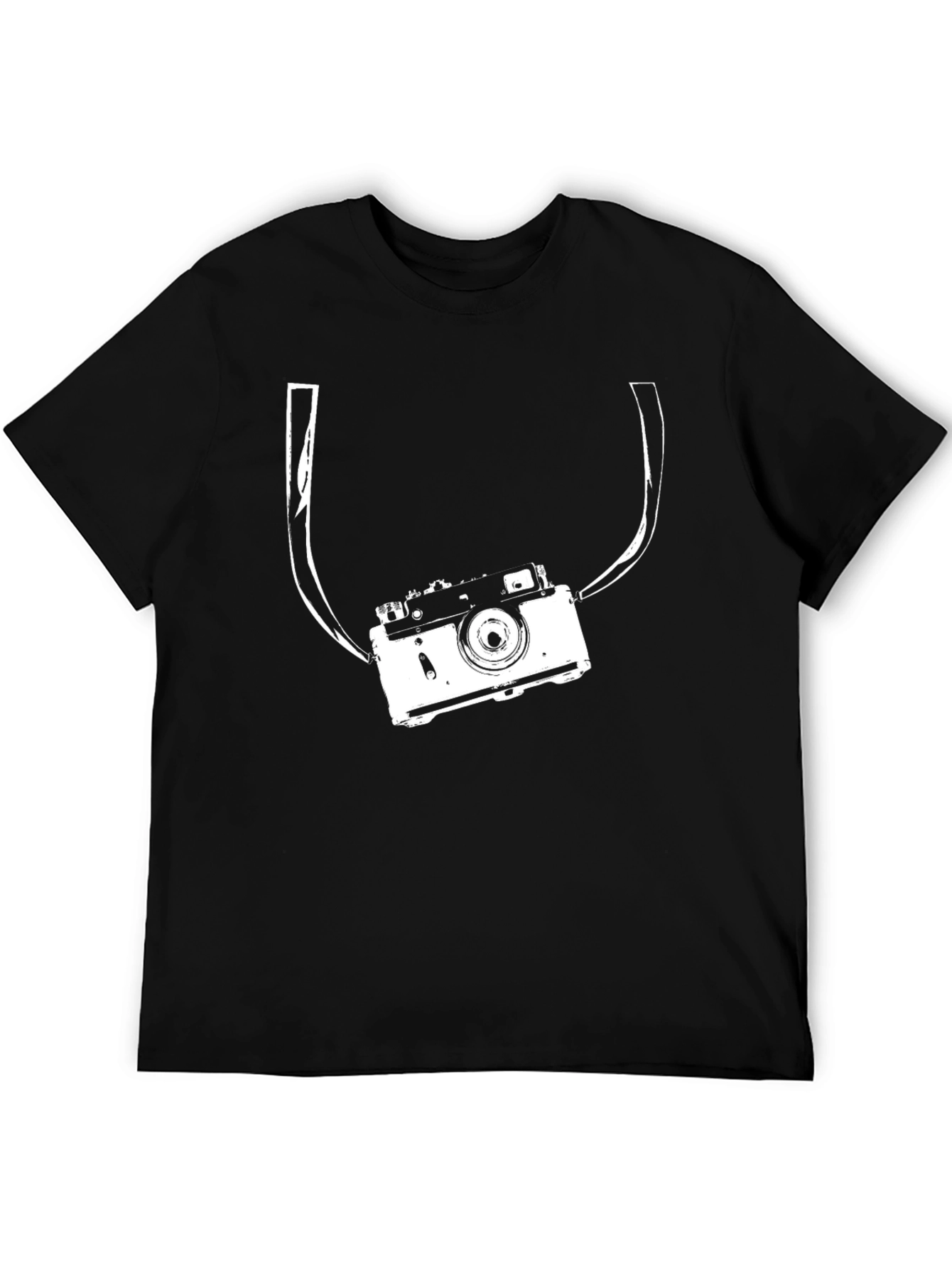 Retro Camera Graphic T-Shirt - Classic Style