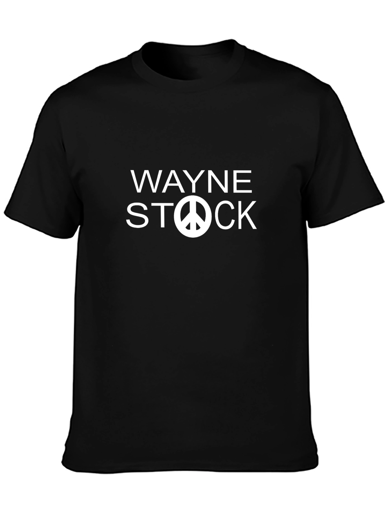 Wayne Stock Peace Sign T-Shirt