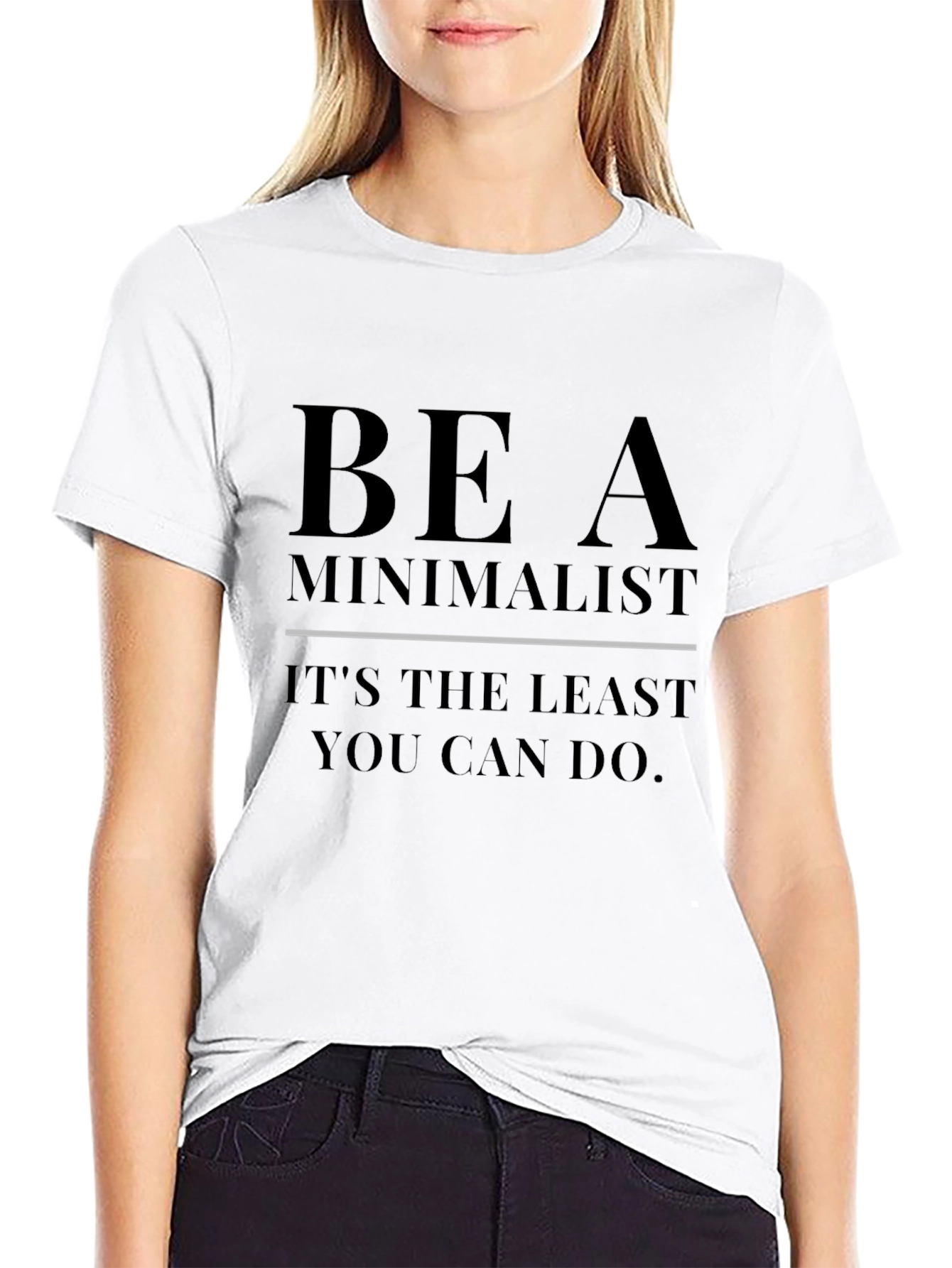 Minimalist Graphic Tee - Stylish Statement Shirt