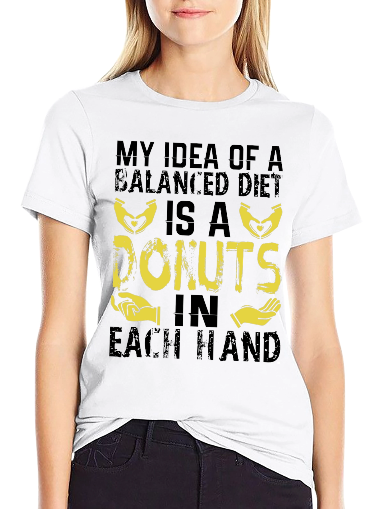 Balanced Diet Donuts T-Shirt